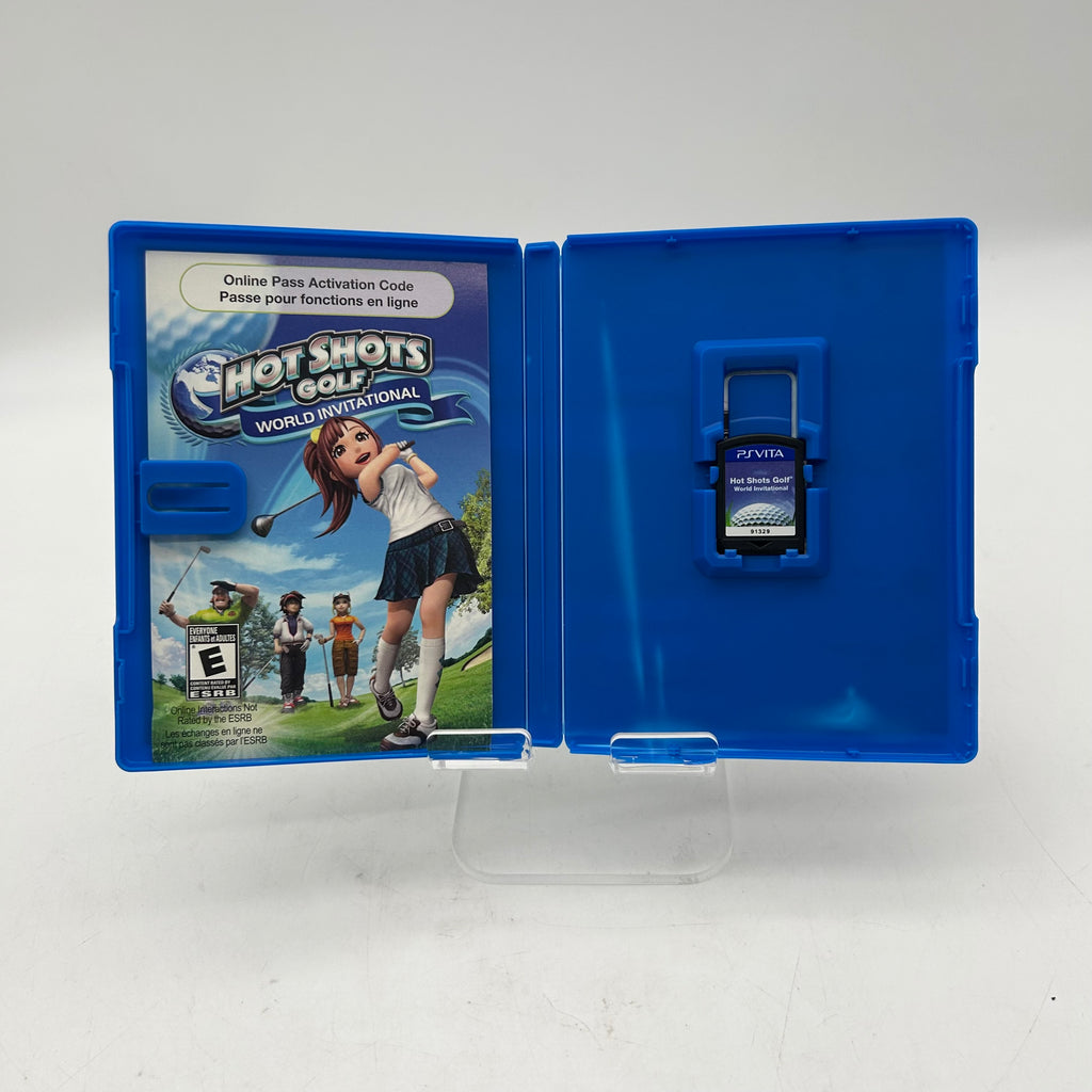 Hot Shots Golf World Invitation PlayStation Vita PS Vita w/ Case & Manual