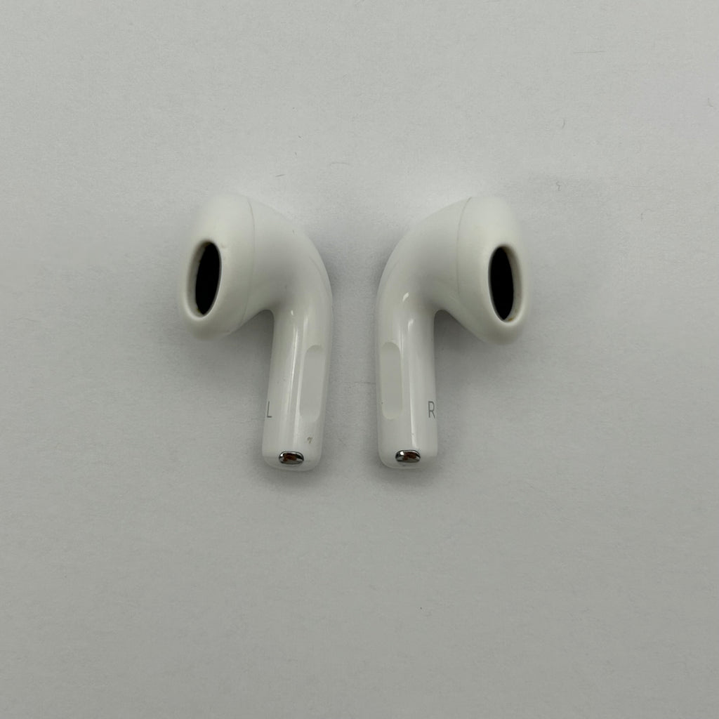 Apple AirPods (4th Gen) Complete Set A3058 A3050 A3053 - White Genuine tested Working Pair - Used