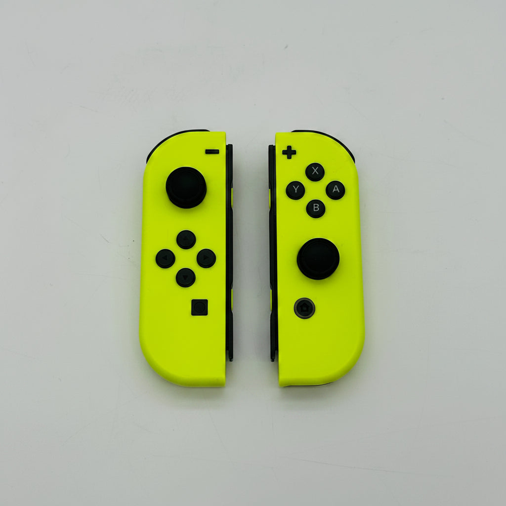 Nintendo Joy-Con L/R Controllers for Switch L/R Neon Yellow - Tested