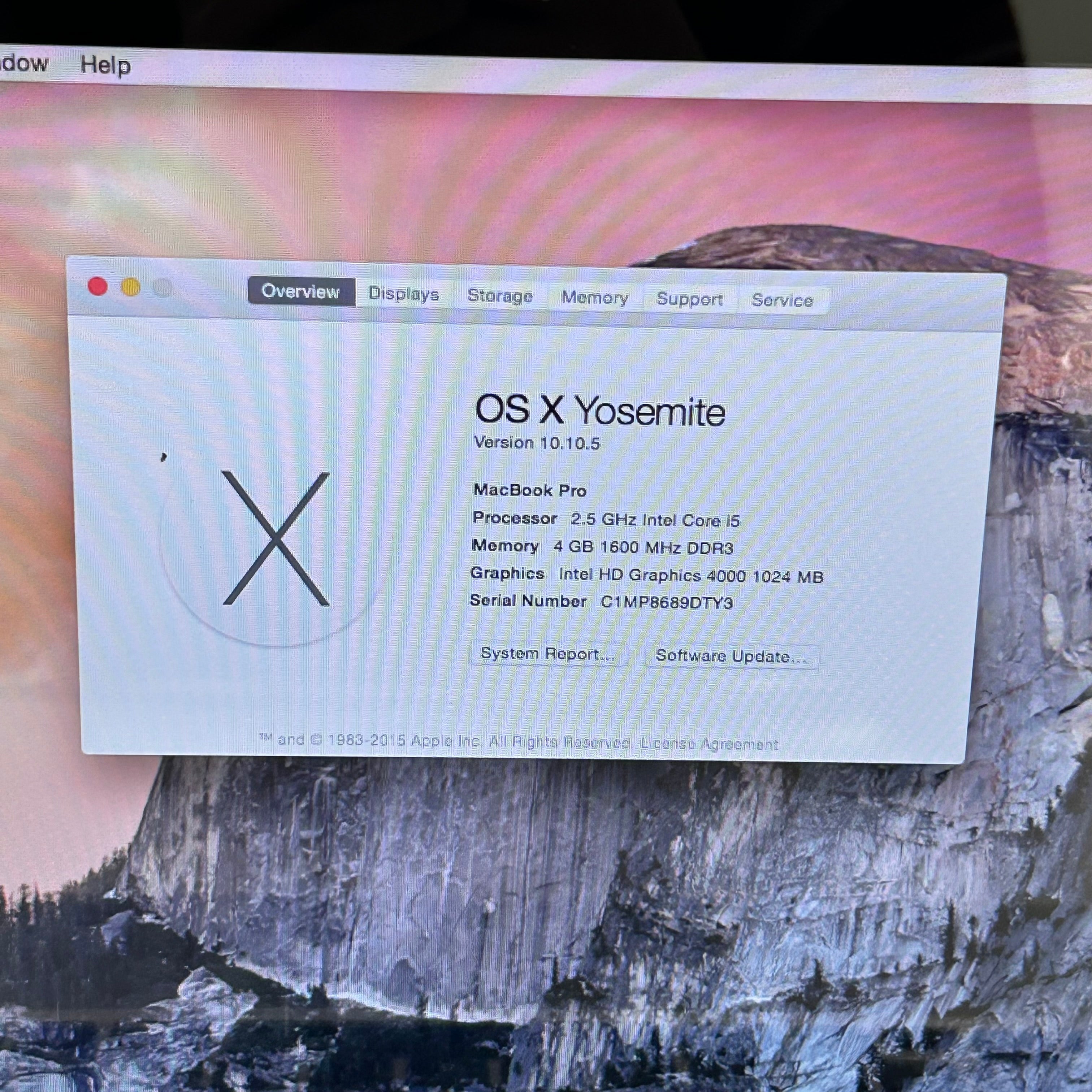 Apple MacBook Pro 13" A1278 2012 - Used
