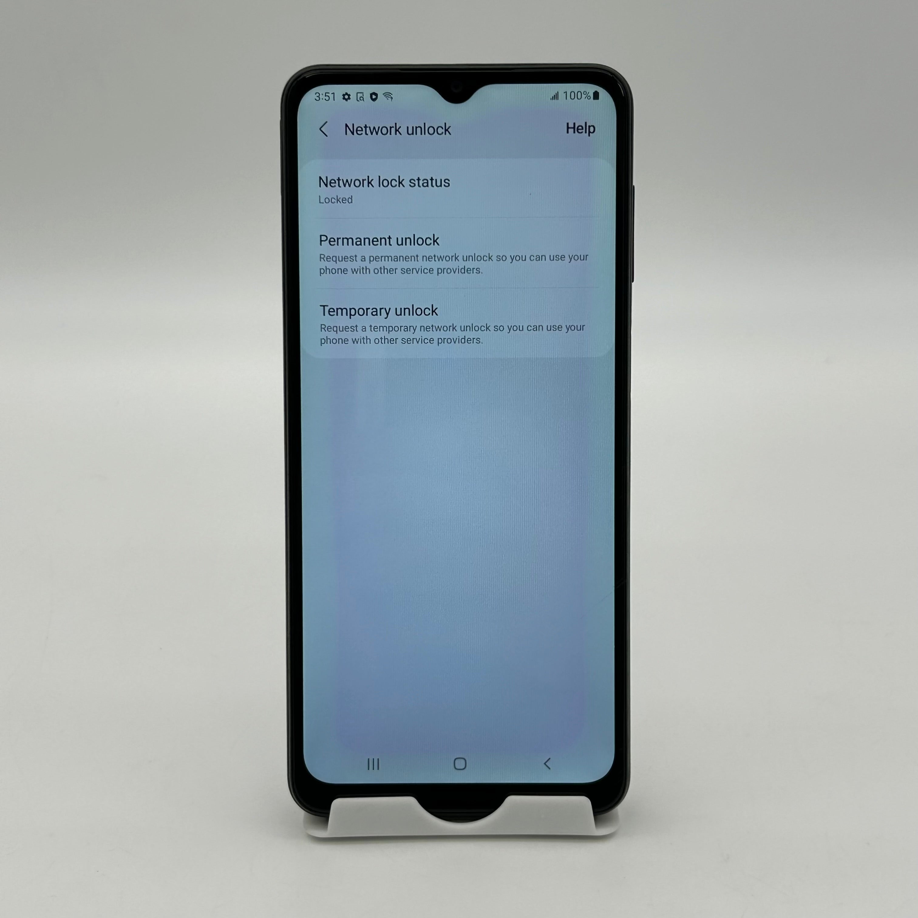 Samsung Galaxy A12 32GB Black SM-A125U T-Mobile - LCD Flaw