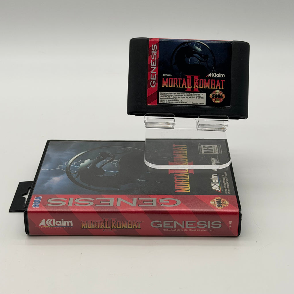 Sega Genesis Mortal Kombat II Video Game