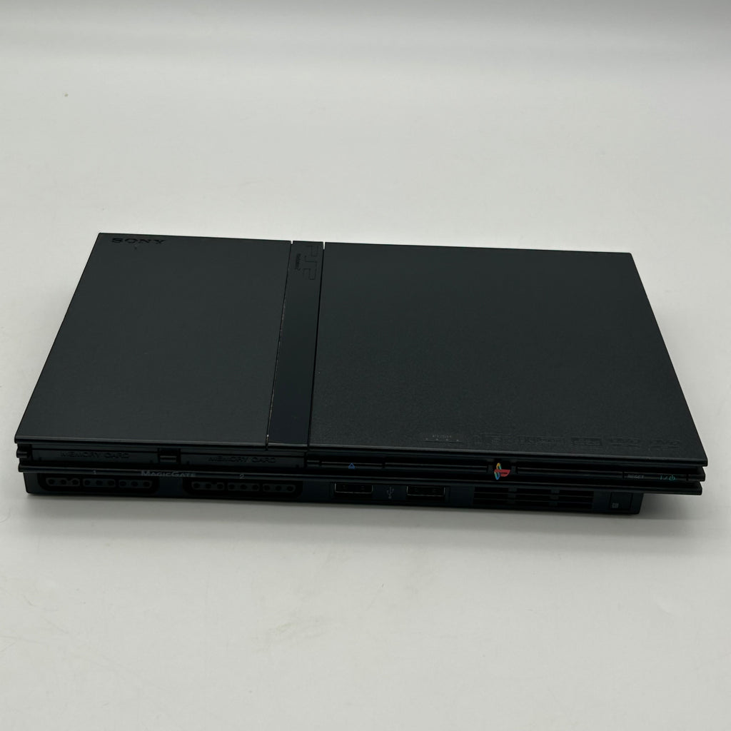Sony PlayStation 2 PS2 Slim Black Console Bundle SCPH-75001
