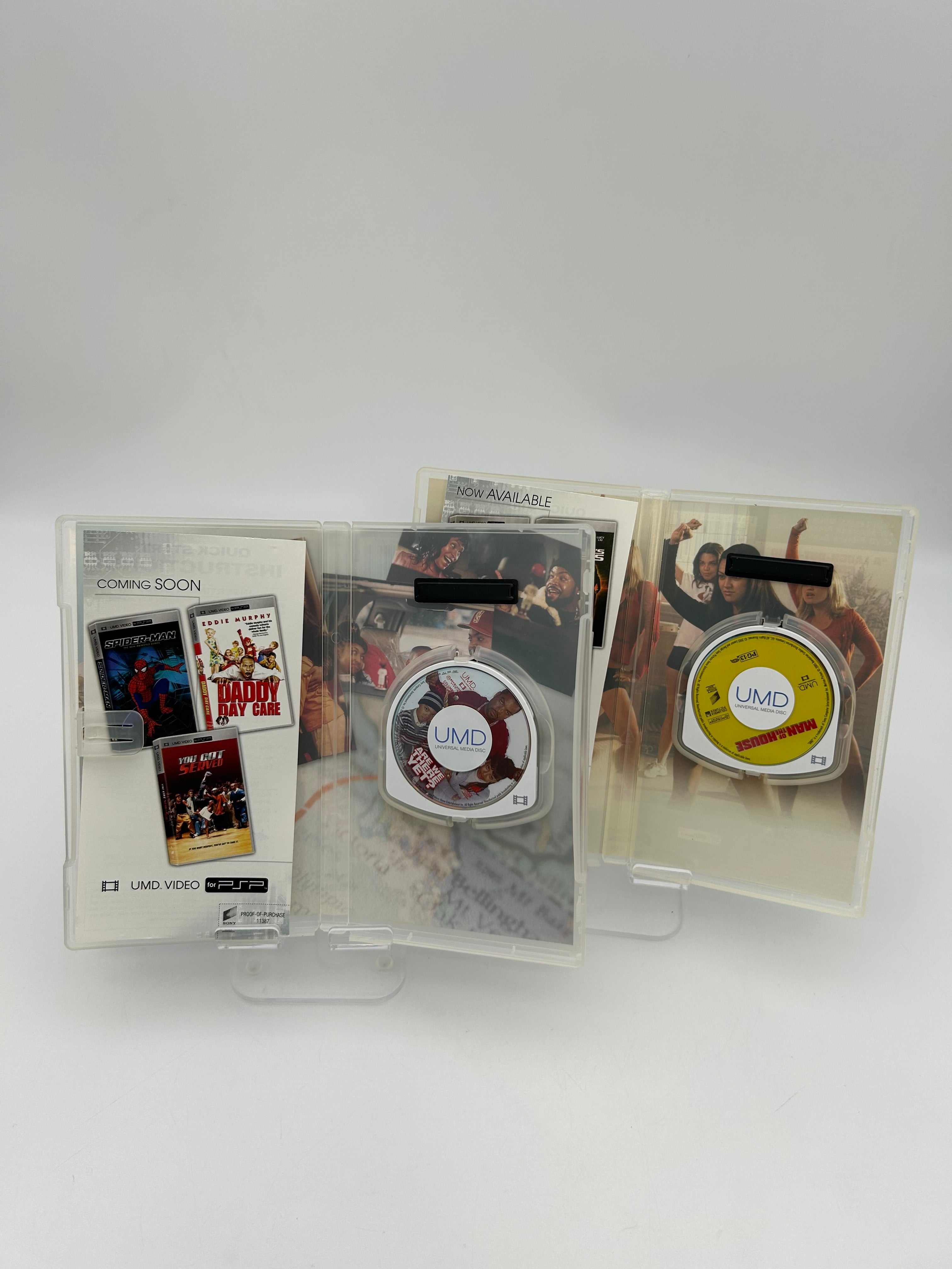 Lot of 2 UMD Videos for PSP - Are We There Yet? & Man of the House