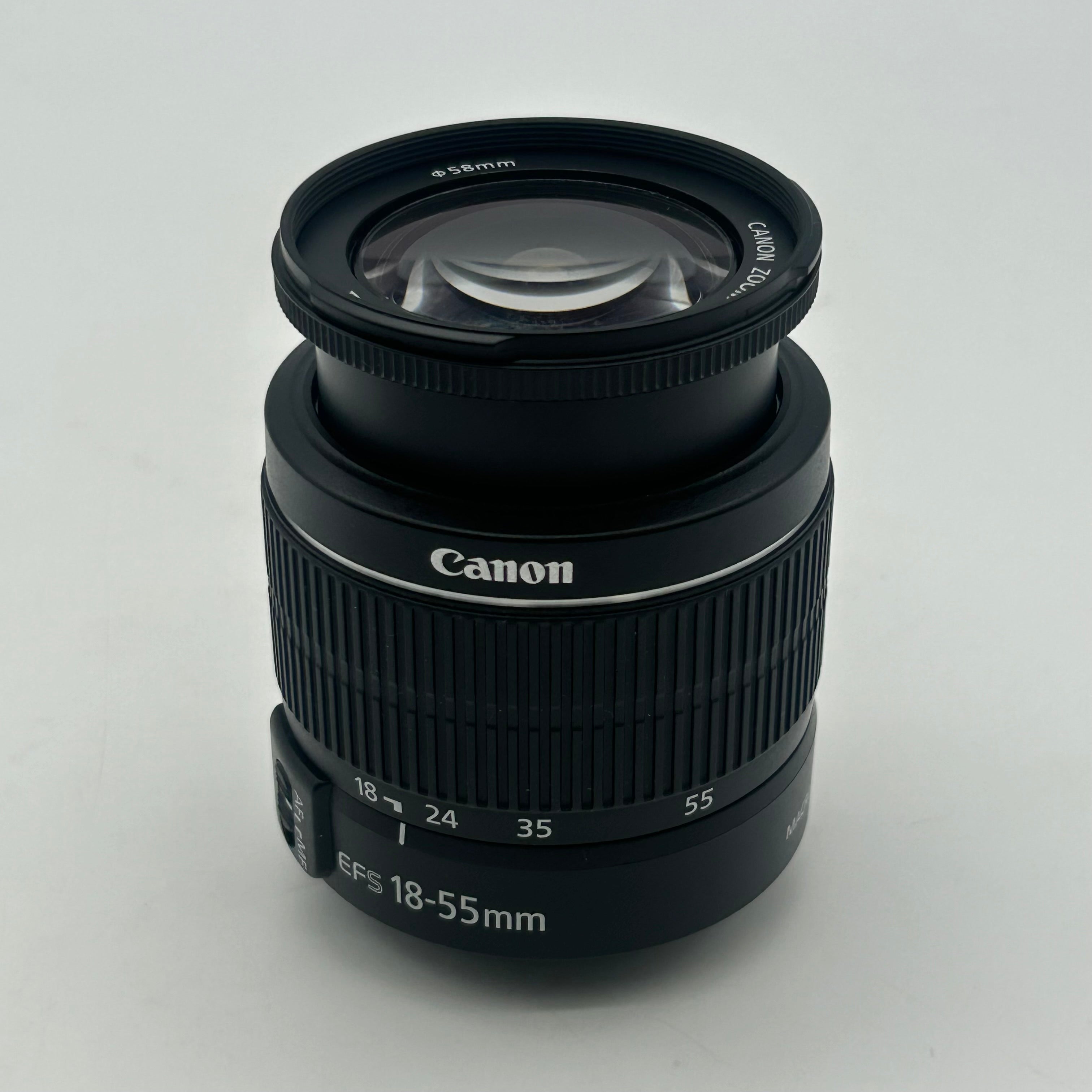 Official Canon EOS 4000D DSLR Camera and EF-S 18-55 mm f/3.5-5.6 III Lens -Black