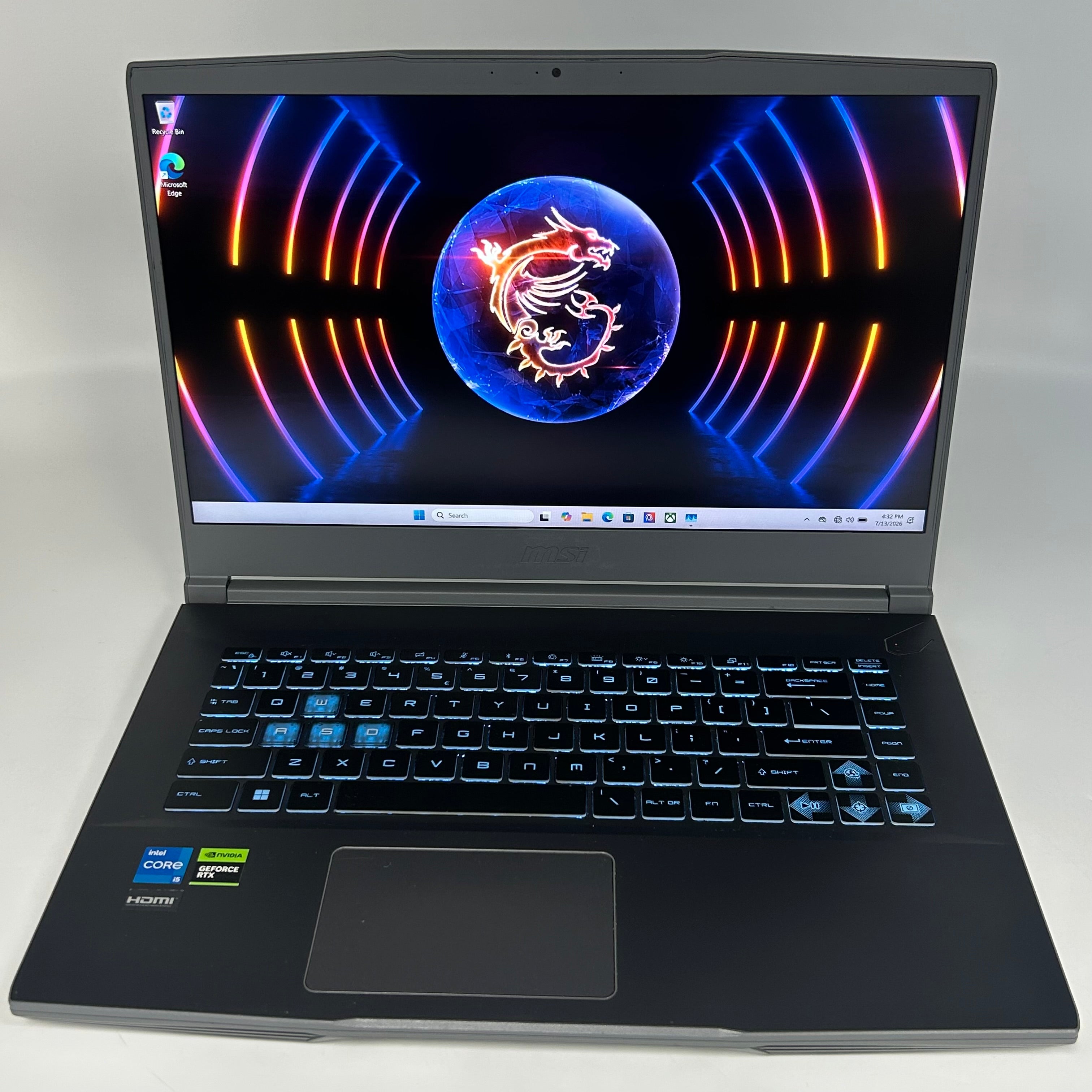 MSI Thin 15 B13VE 15-inch Laptop Core i5 13th Gen RTX 4050 16GB RAM 500GB SSD