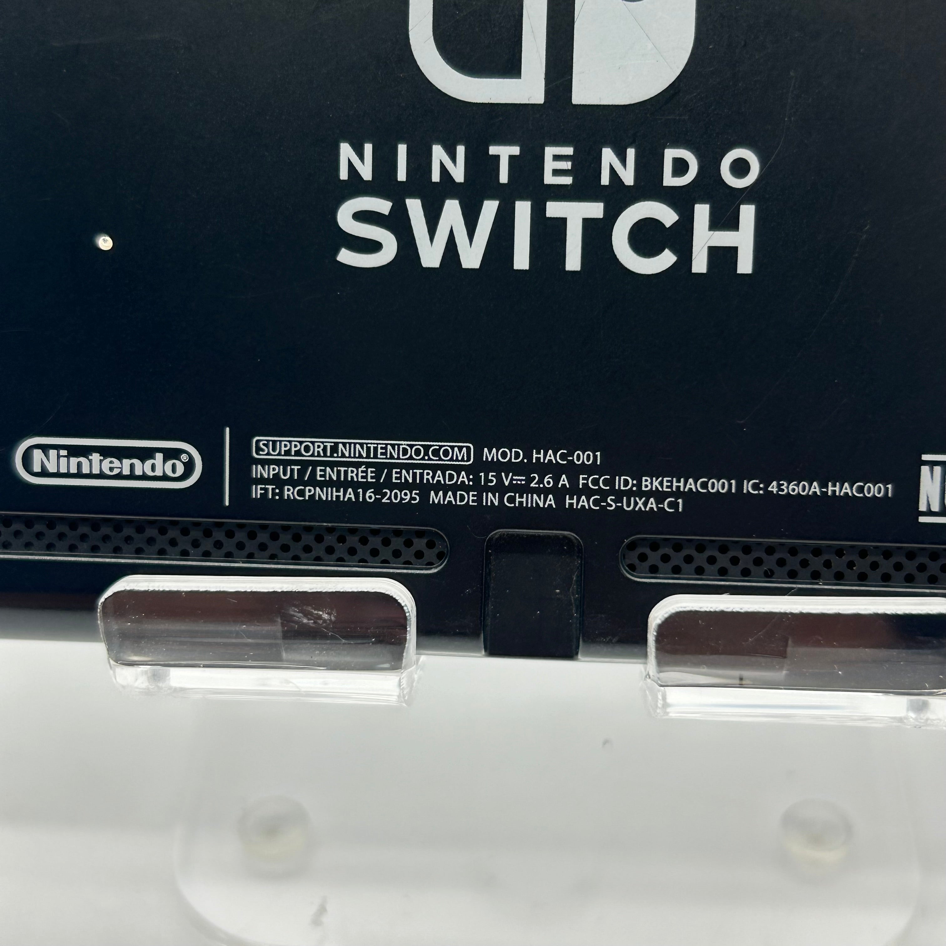 Nintendo Switch (HAC-001) 2017 Black 32GB - 1 controller
