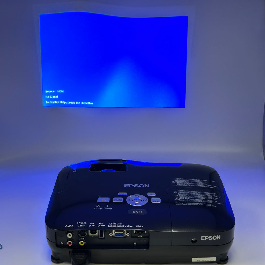 EPSON H310a Black Lumen LCD Projector – Tested