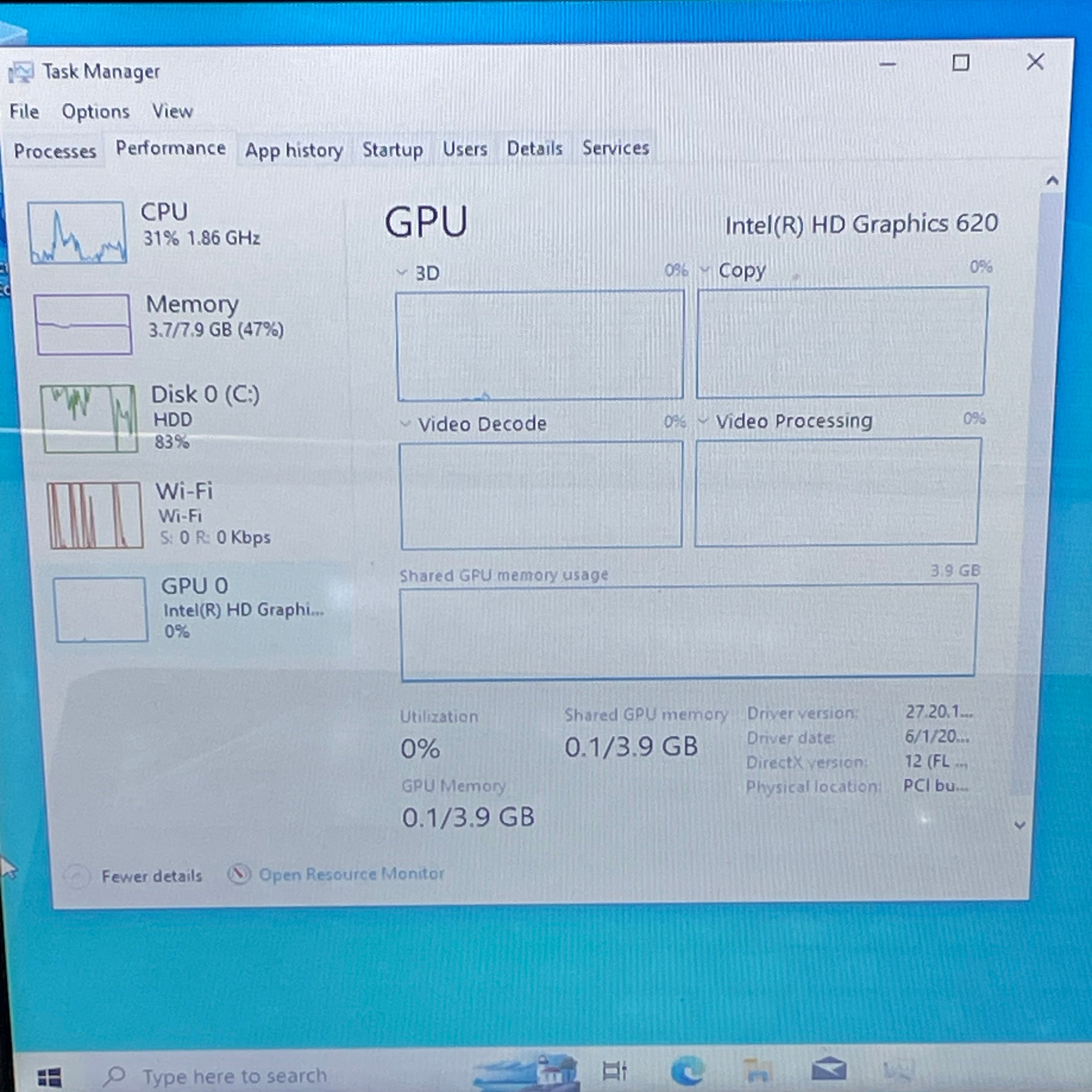 Dell Inspiron 15 3567 Core i5 7200U 8GB RAM 2TB - *READ*