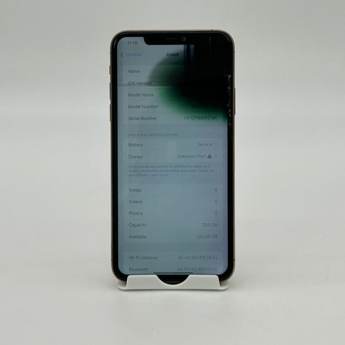 Apple iPhone 11 Pro Max 256GB Gold A2161 Unlocked Clean IMEI Broken