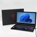 MSI GS63 Stealth 8RE 15.6" FHD 120Hz Intel Core i7-8750H 16GB RAM 256GB SSD 1TB HDD Black Gaming Laptop Used With Box