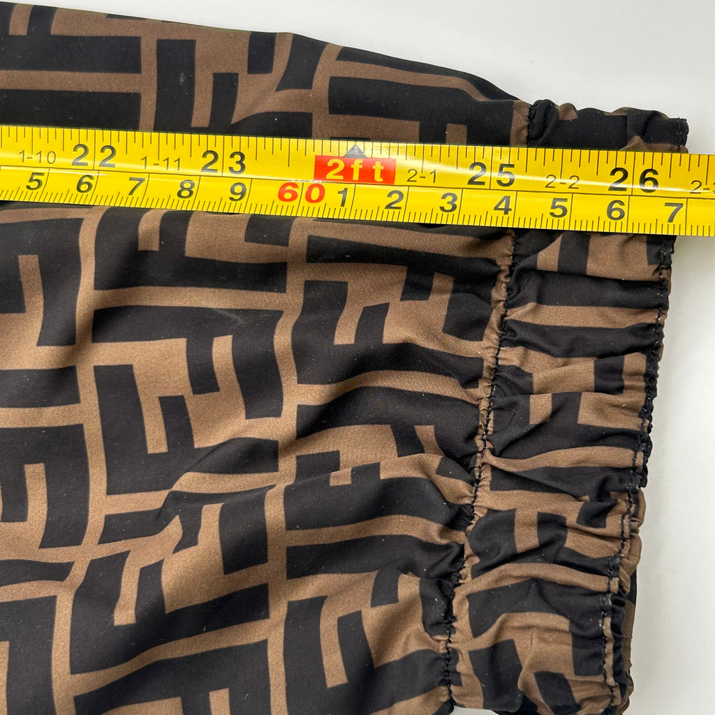 Fendi Vintage Jacket Monogram Reversible Windbreaker Size Large (52)