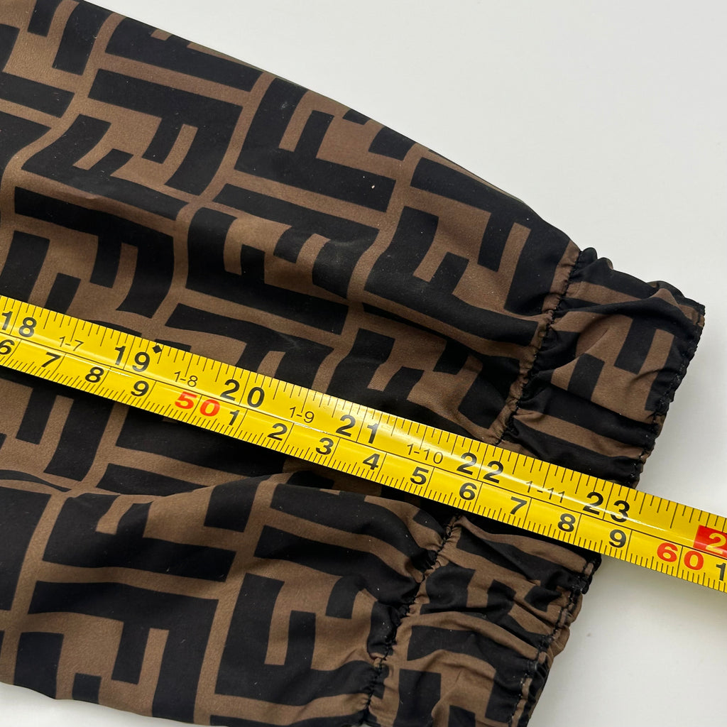 Fendi Vintage Jacket Monogram Reversible Windbreaker Size Large (52)
