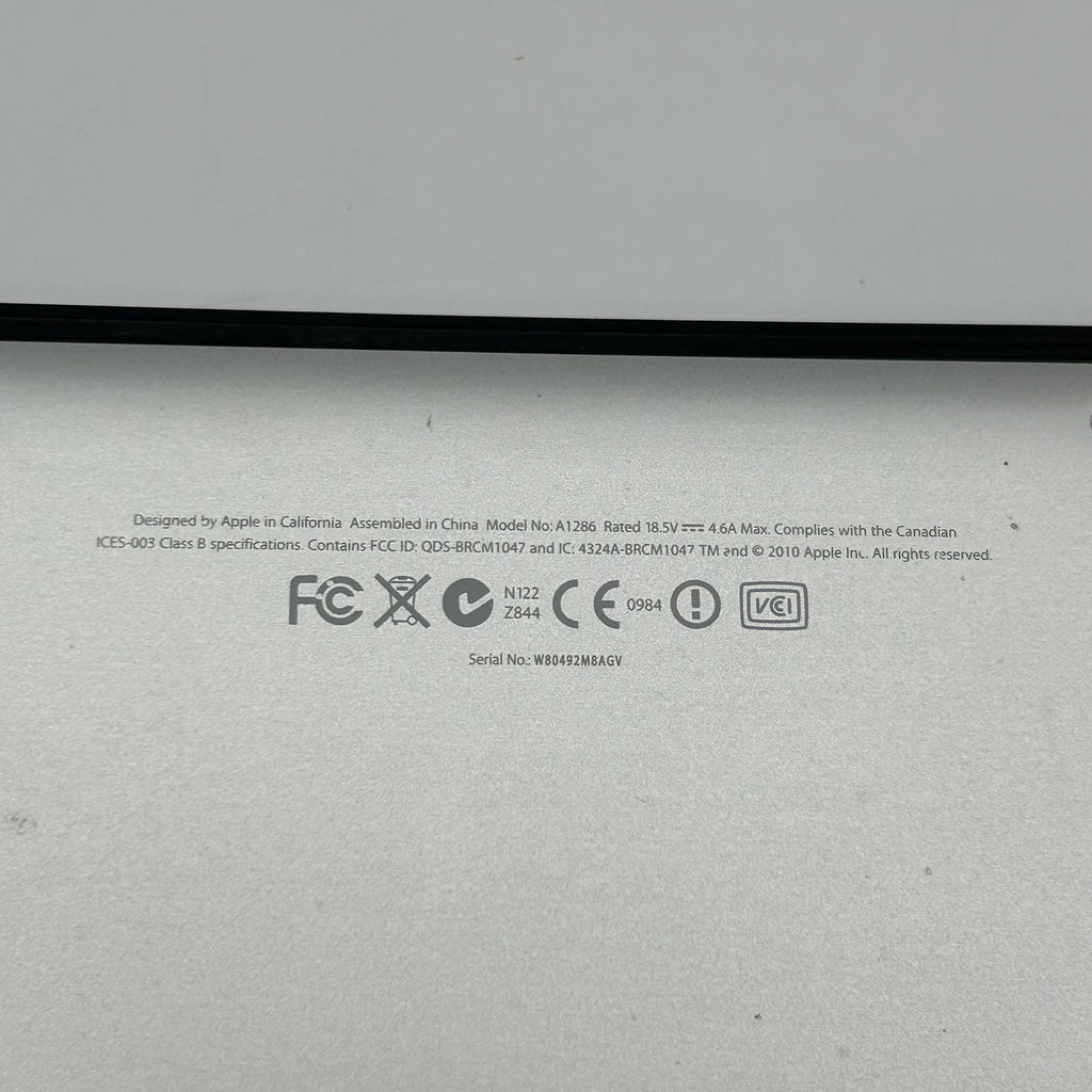 Apple MacBook Pro 15 Inch 2010 A1286 Core i5 2.53 GHz 4GB 500GB HDD macOS Laptop