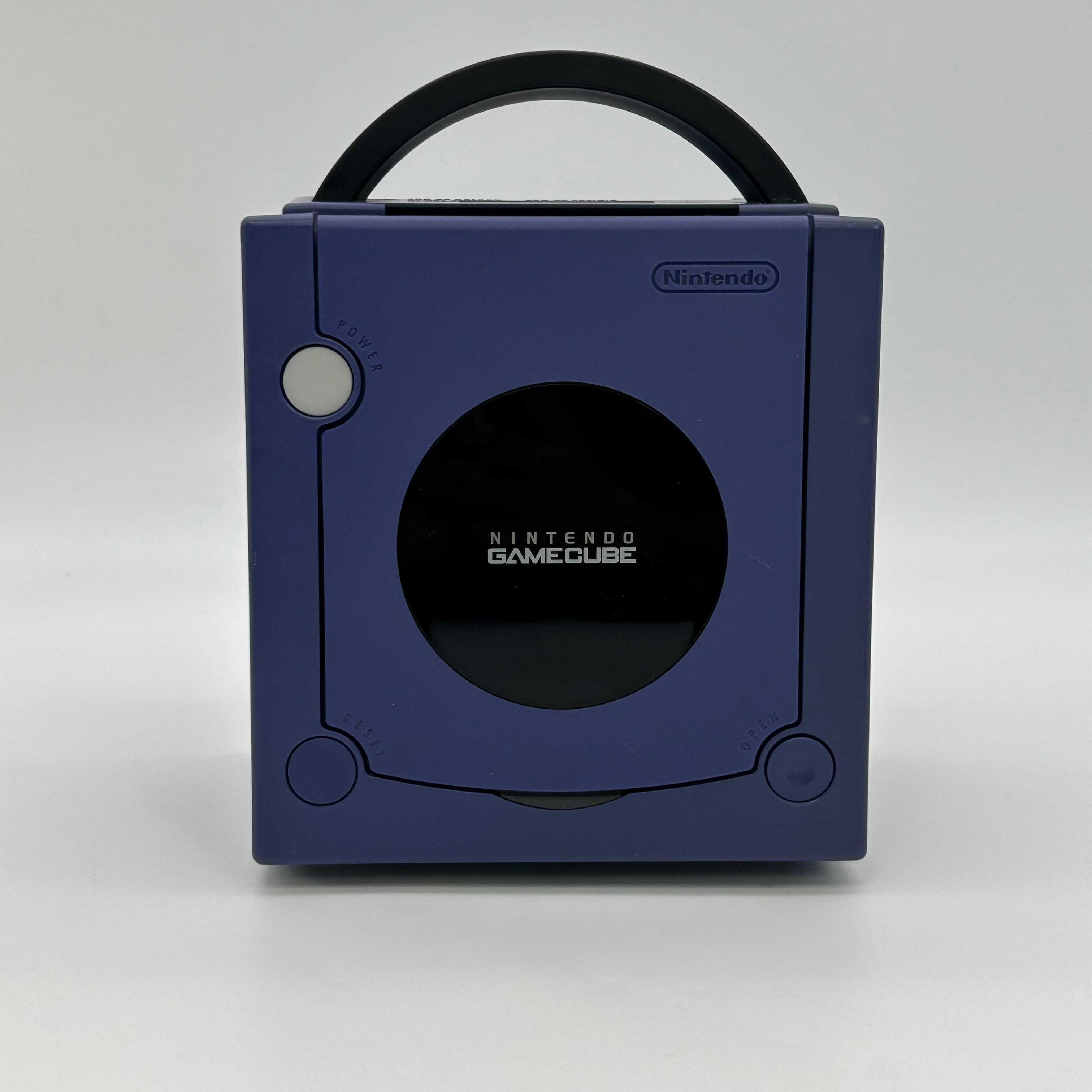 Nintendo GameCube Indigo DOL-001 Console Bundle 2 Controllers 2 Games TESTED