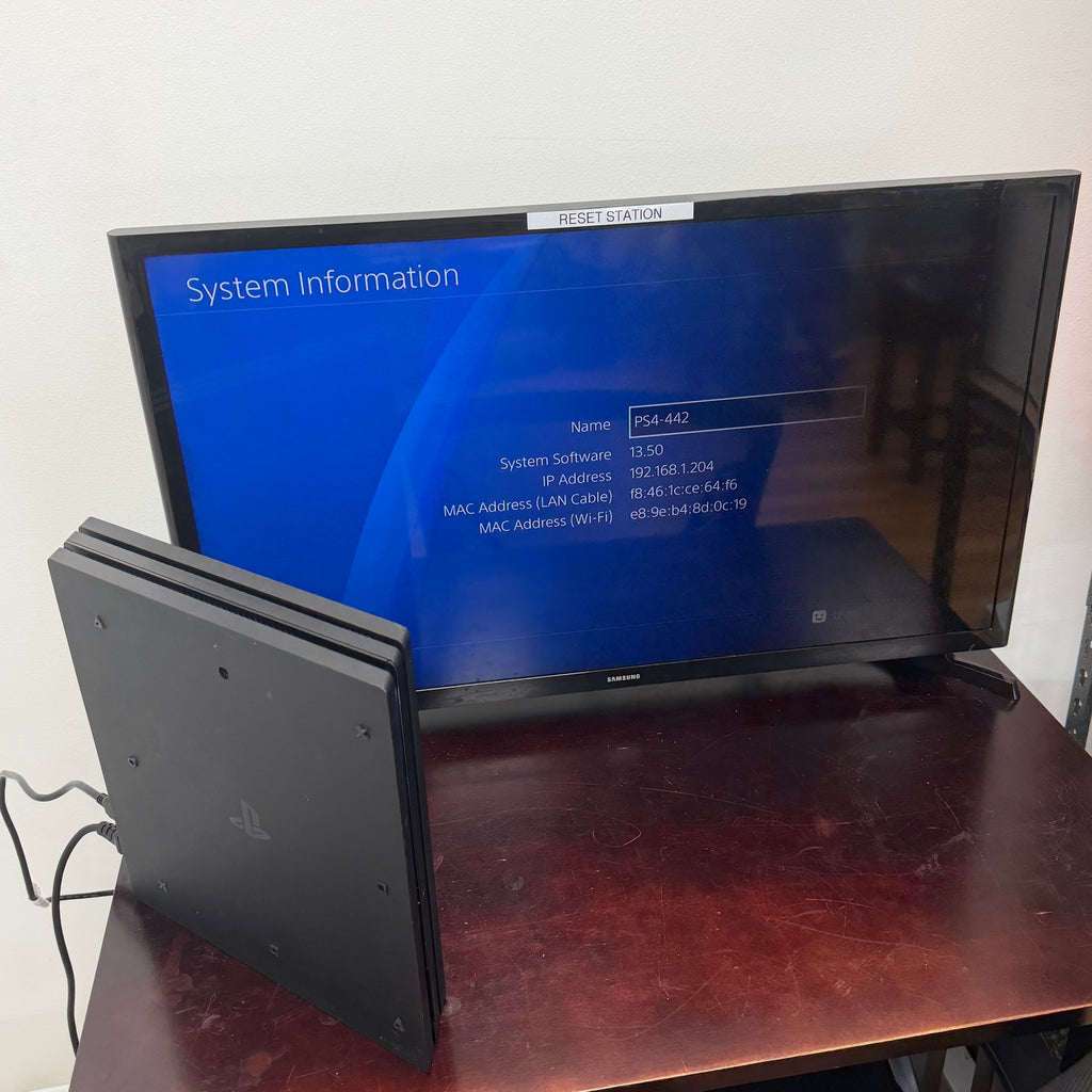 Sony PlayStation 4 Pro 1TB Console (CUH-7215B) Complete System Bundle - Tested