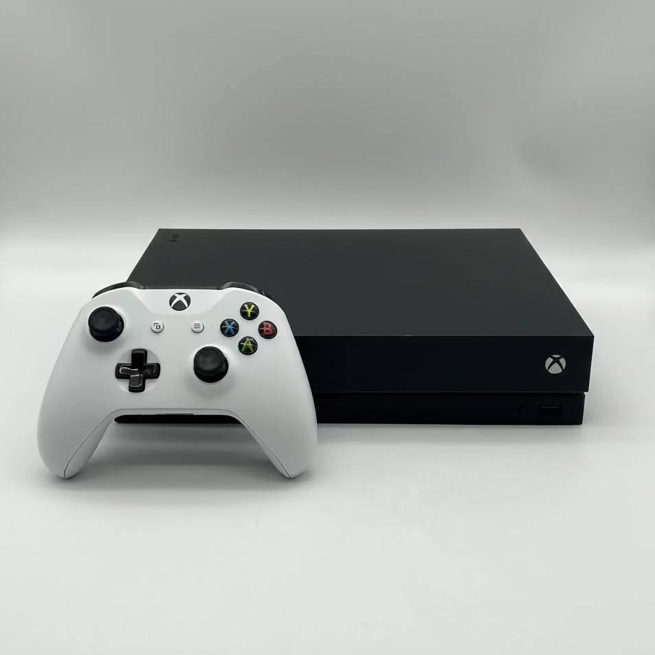 Microsoft Xbox One X 1TB 1787 Console Bundle w/ Cords & Controller