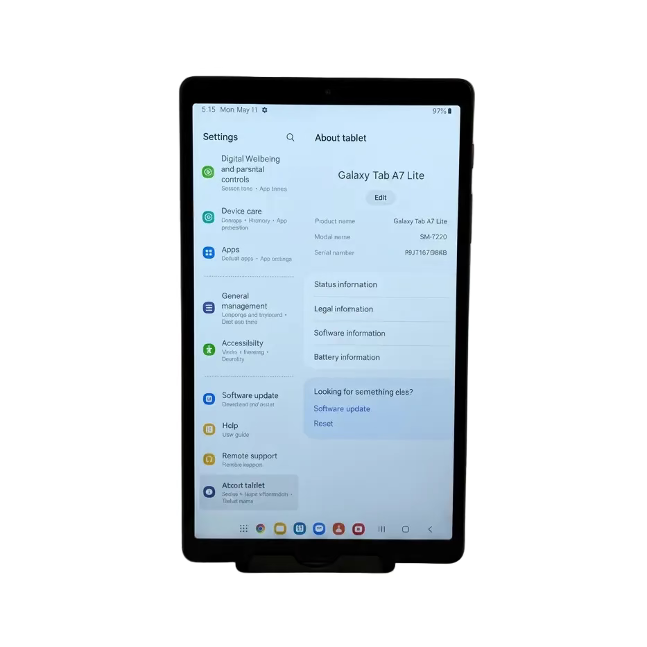 Samsung Galaxy Tab A7 Lite SM-T220 32GB Storage 8.7 inch Screen Wi-Fi Only