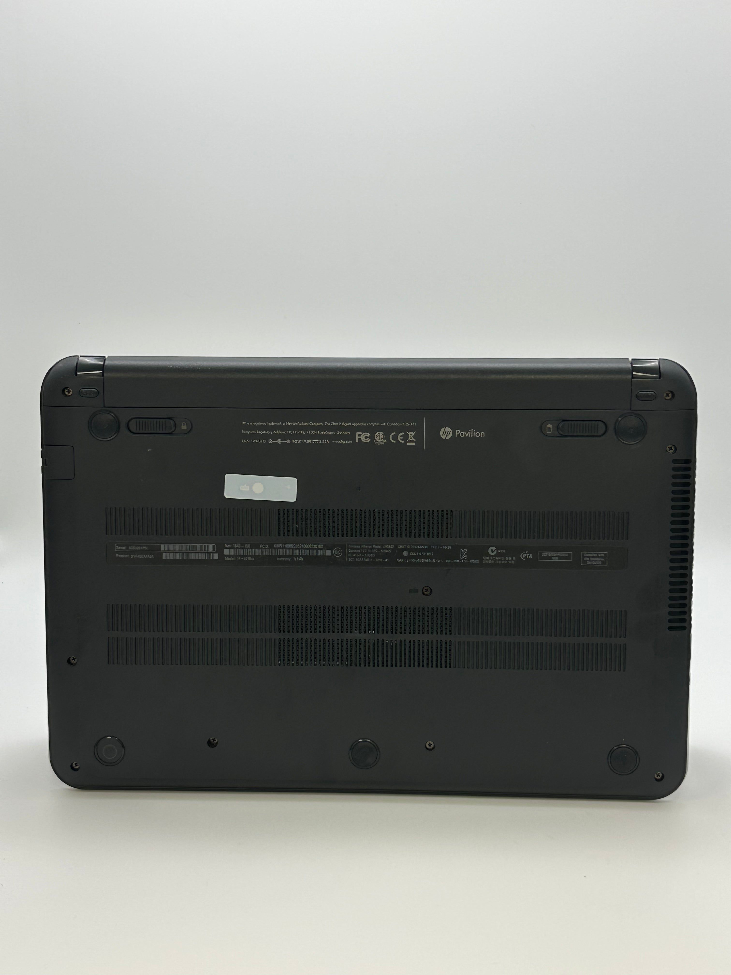 HP Chromebook Intel N3350 14-inch Core i3 2GB RAM 16GB Black - Used