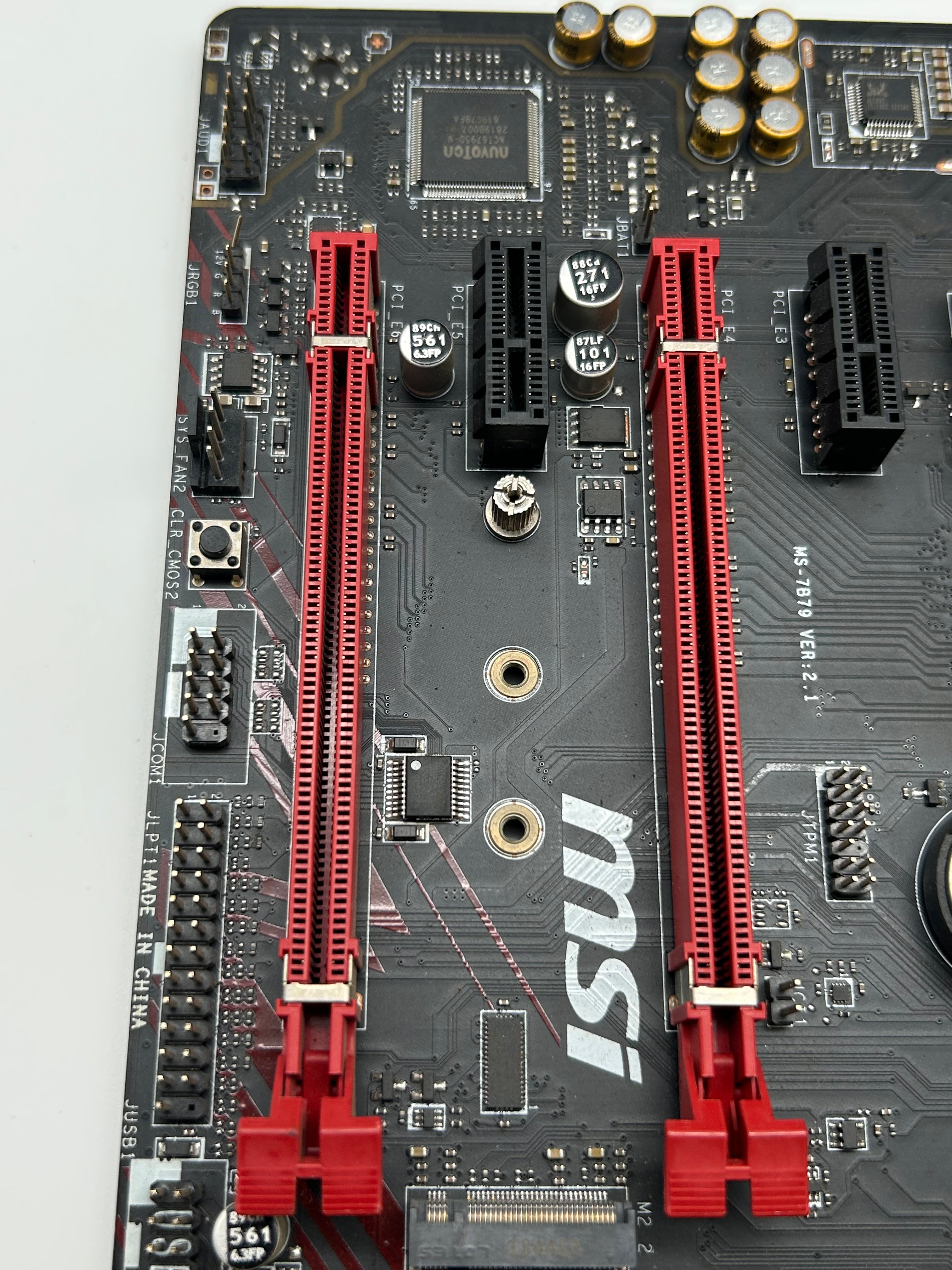 MSI X470 GAMING PLUS Motherboard Socket Black Used