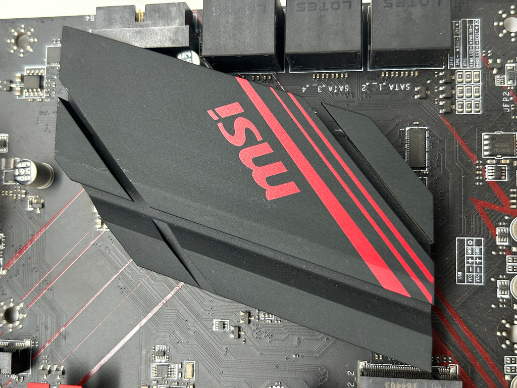 MSI X470 GAMING PLUS Motherboard Socket Black Used
