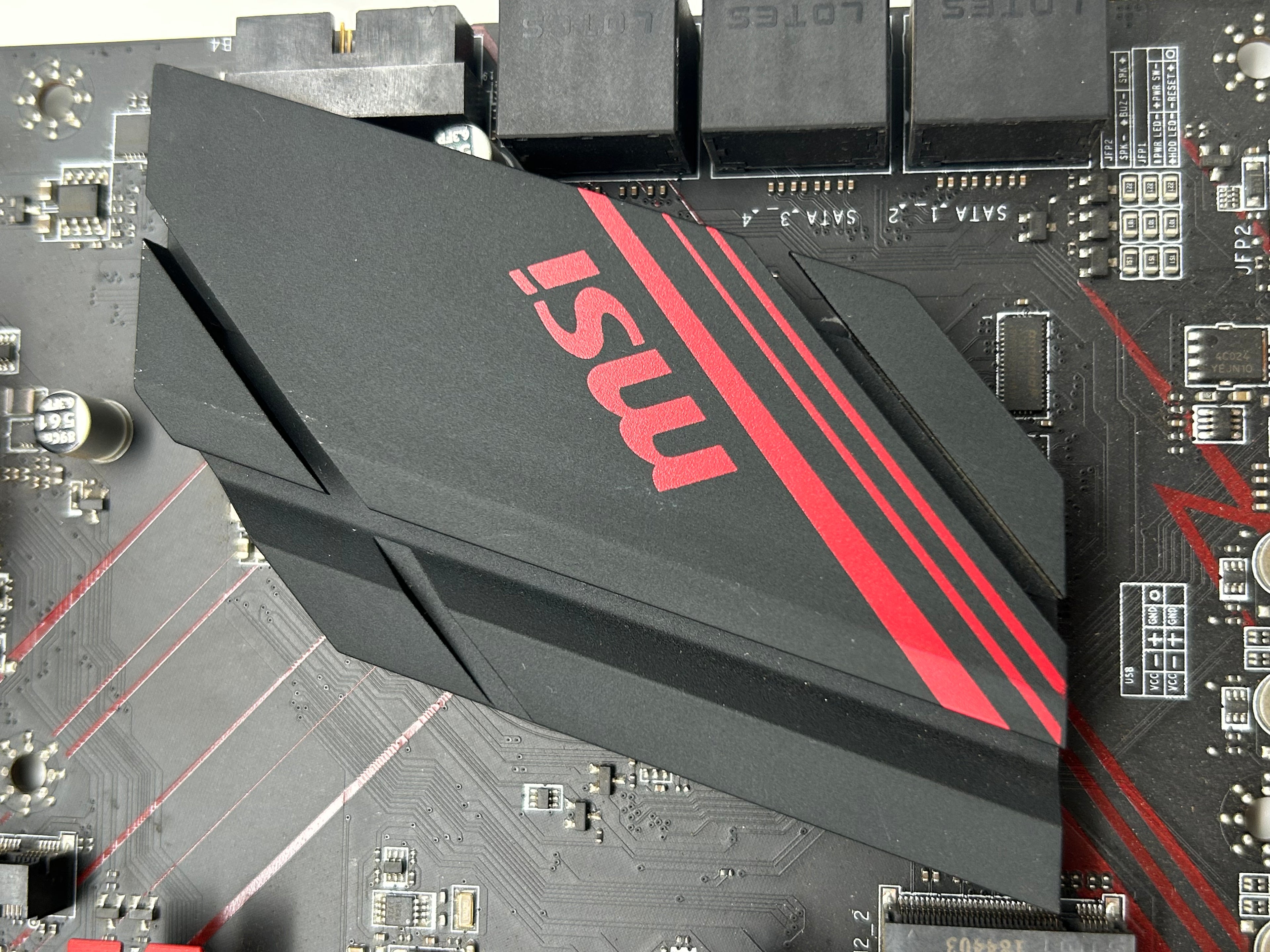 MSI X470 GAMING PLUS Motherboard Socket Black Used