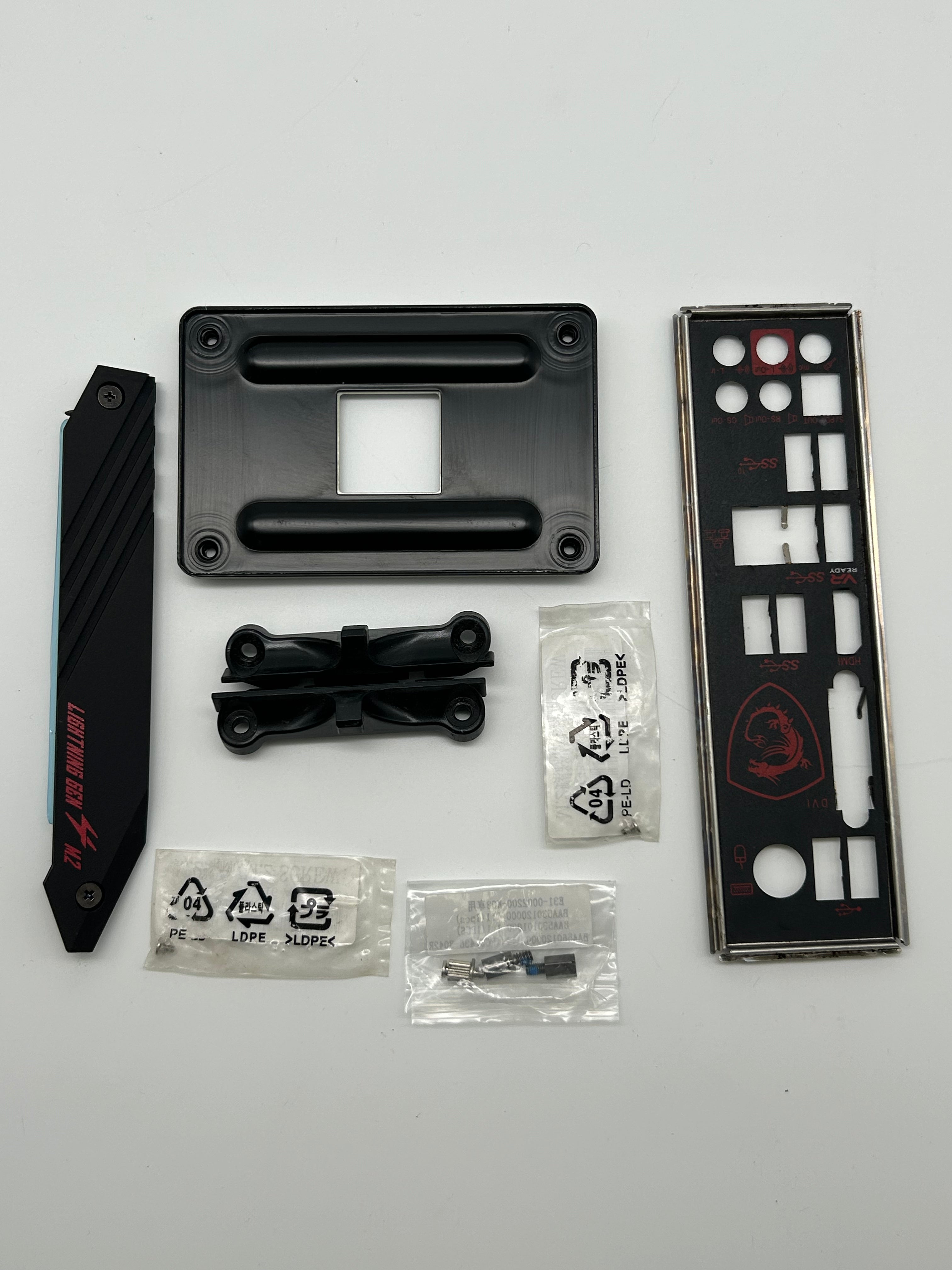 MSI X470 GAMING PLUS Motherboard Socket Black Used