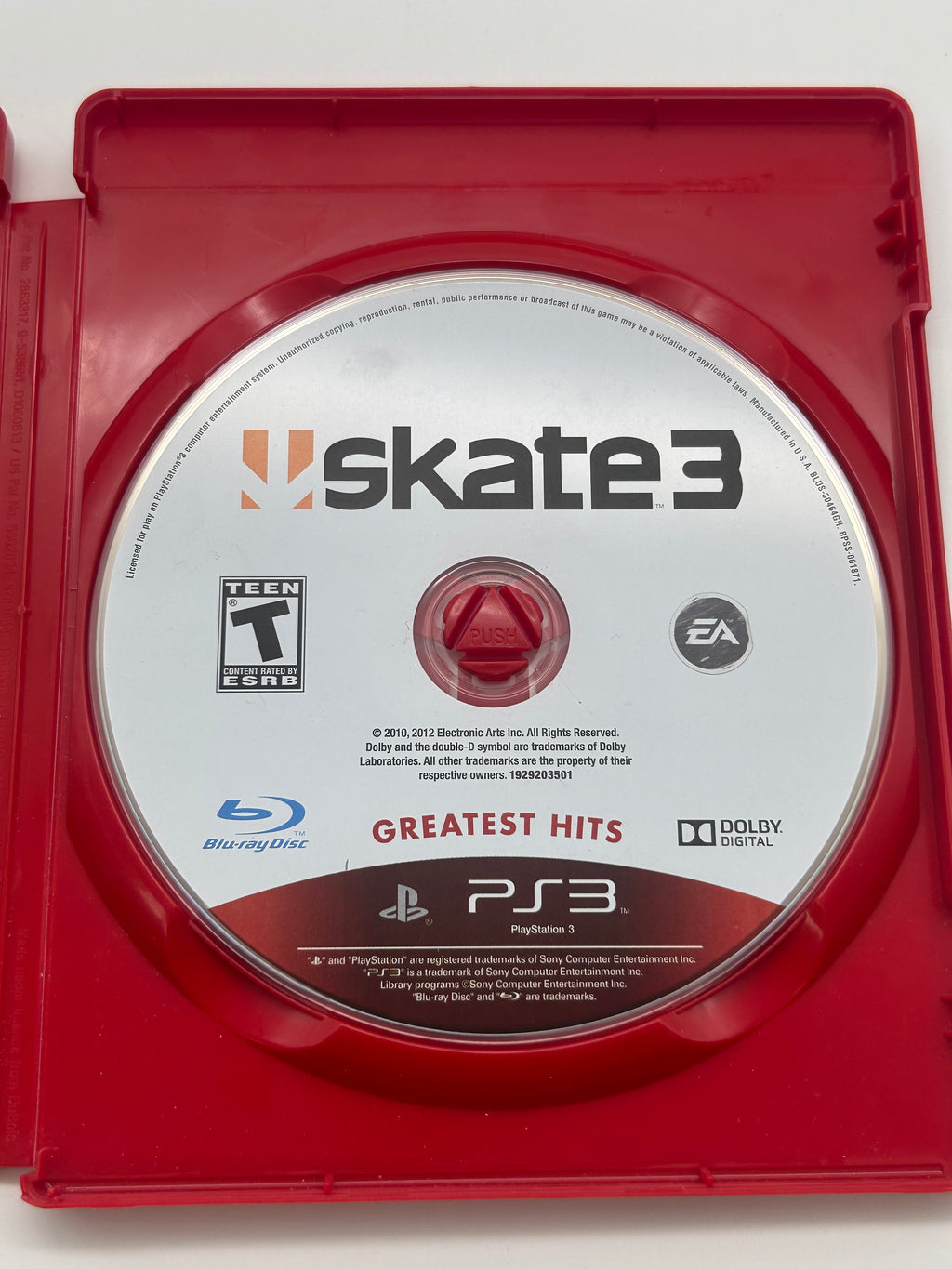 Playstation 3 Skate 3 Video Game - Used