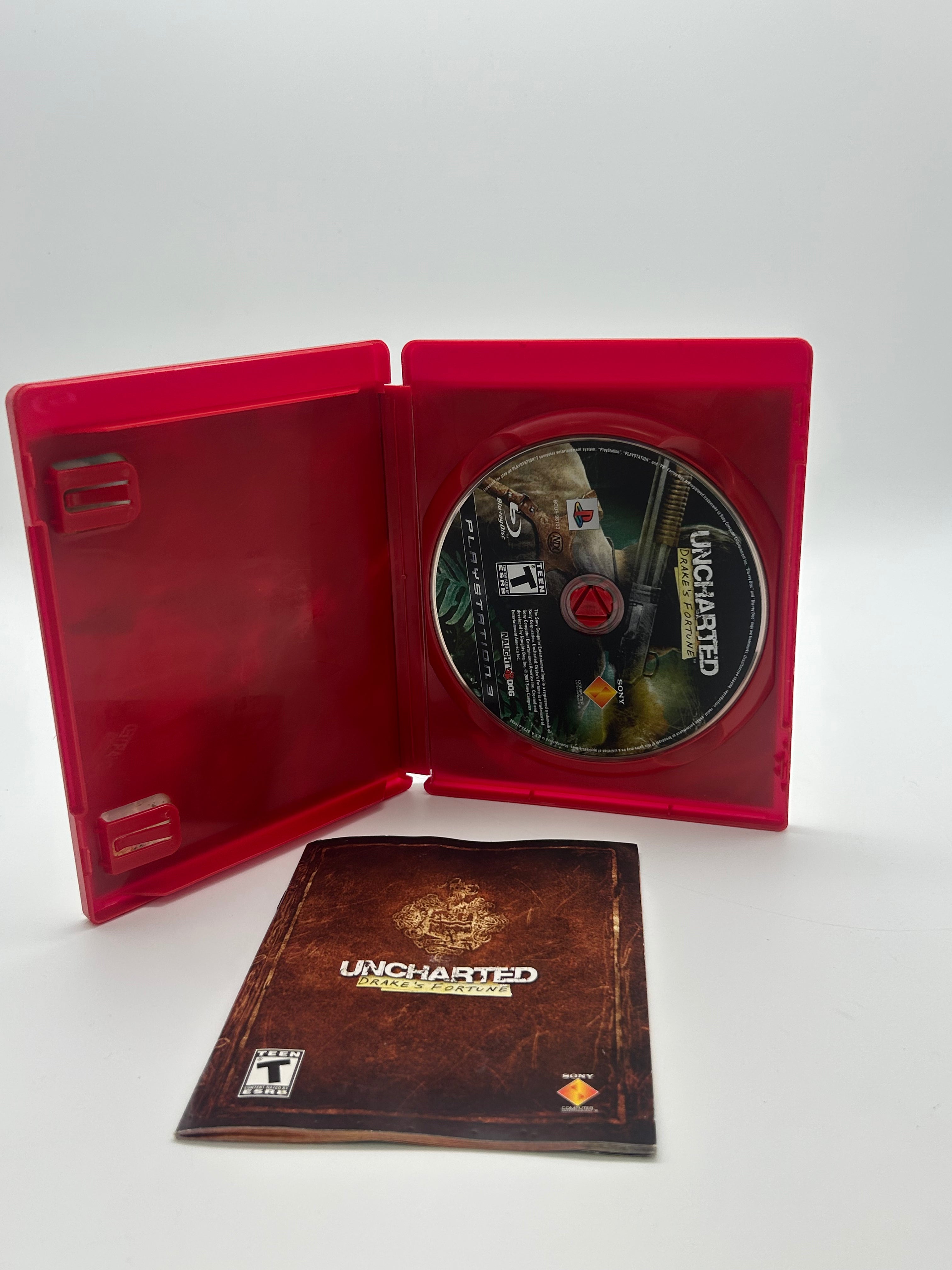Playstation 3 Uncharted Drake's Fortune Video Game - Used
