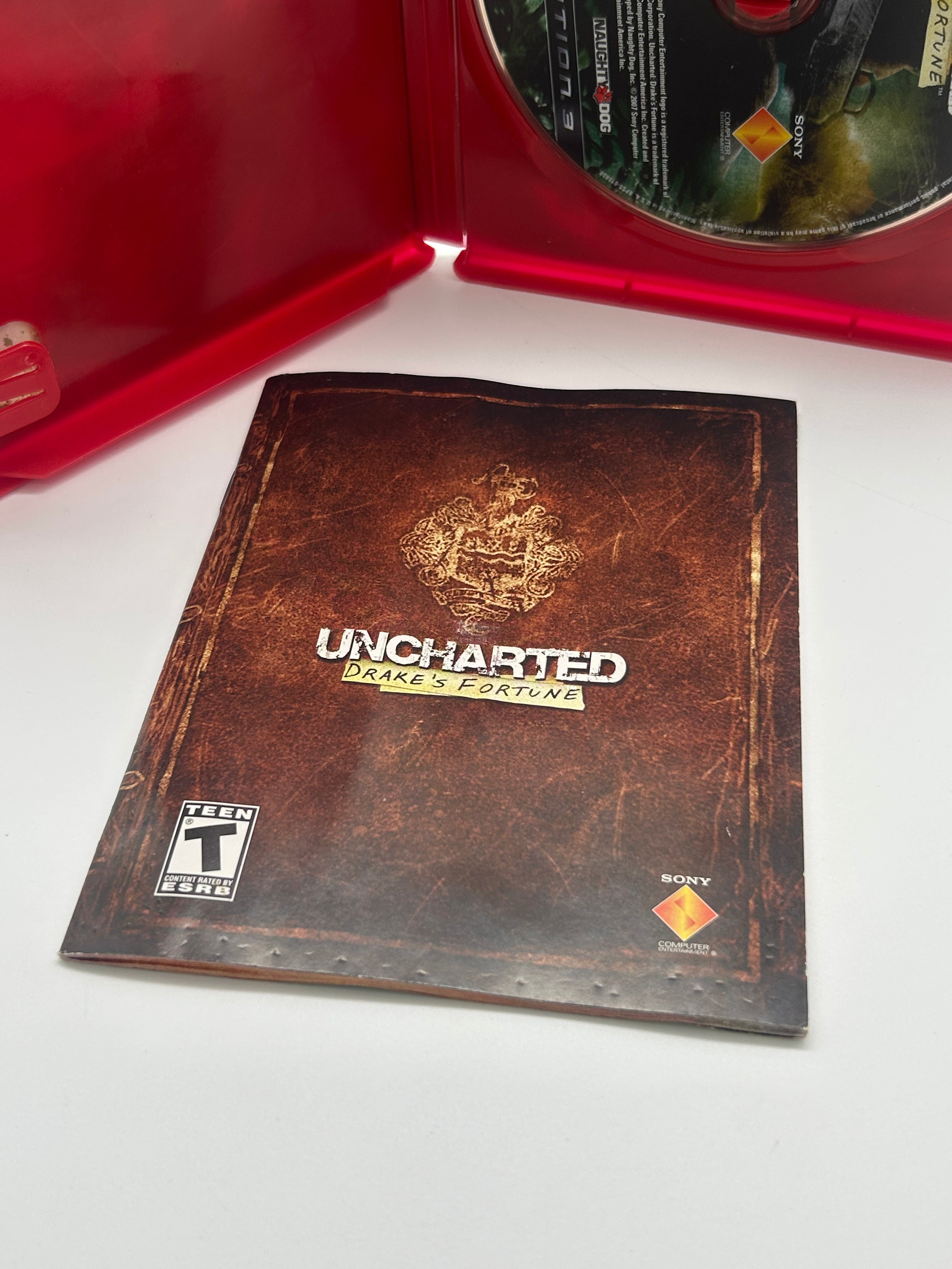 Playstation 3 Uncharted Drake's Fortune Video Game - Used