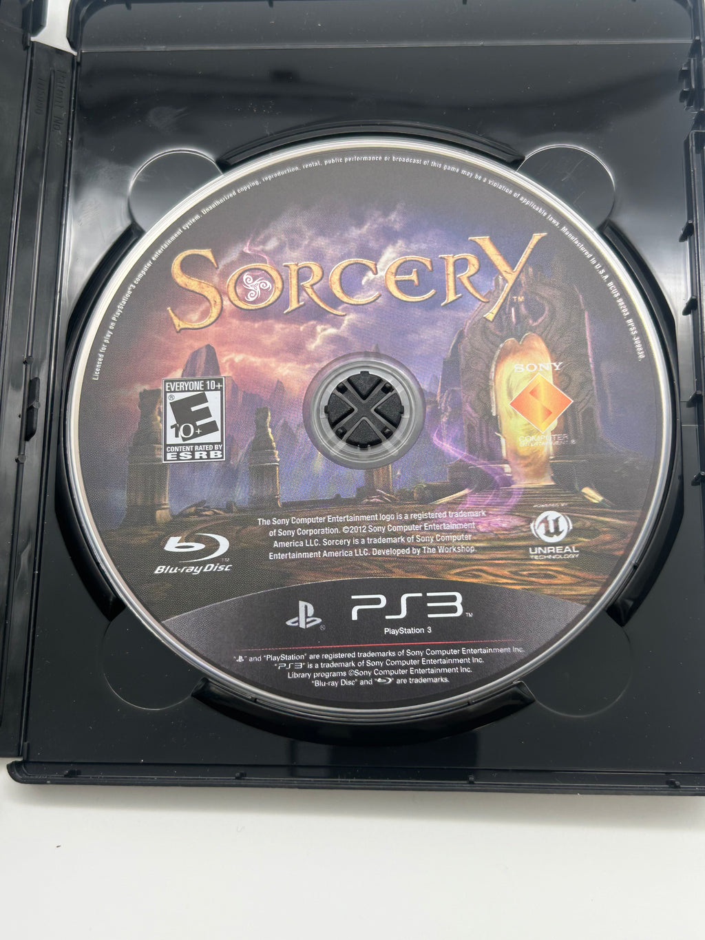 Playstation 3 Sorcery Game With Manual and Case - Used