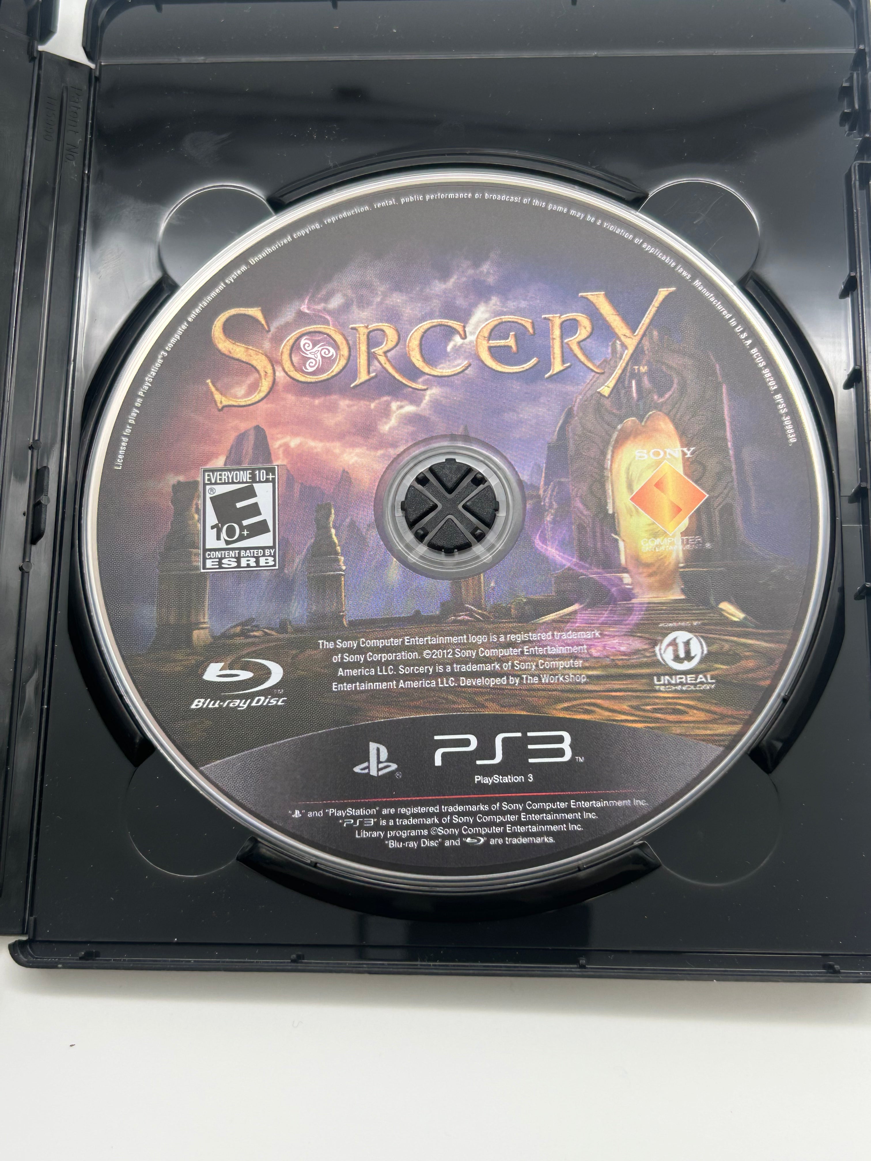 Playstation 3 Sorcery Game With Manual and Case - Used