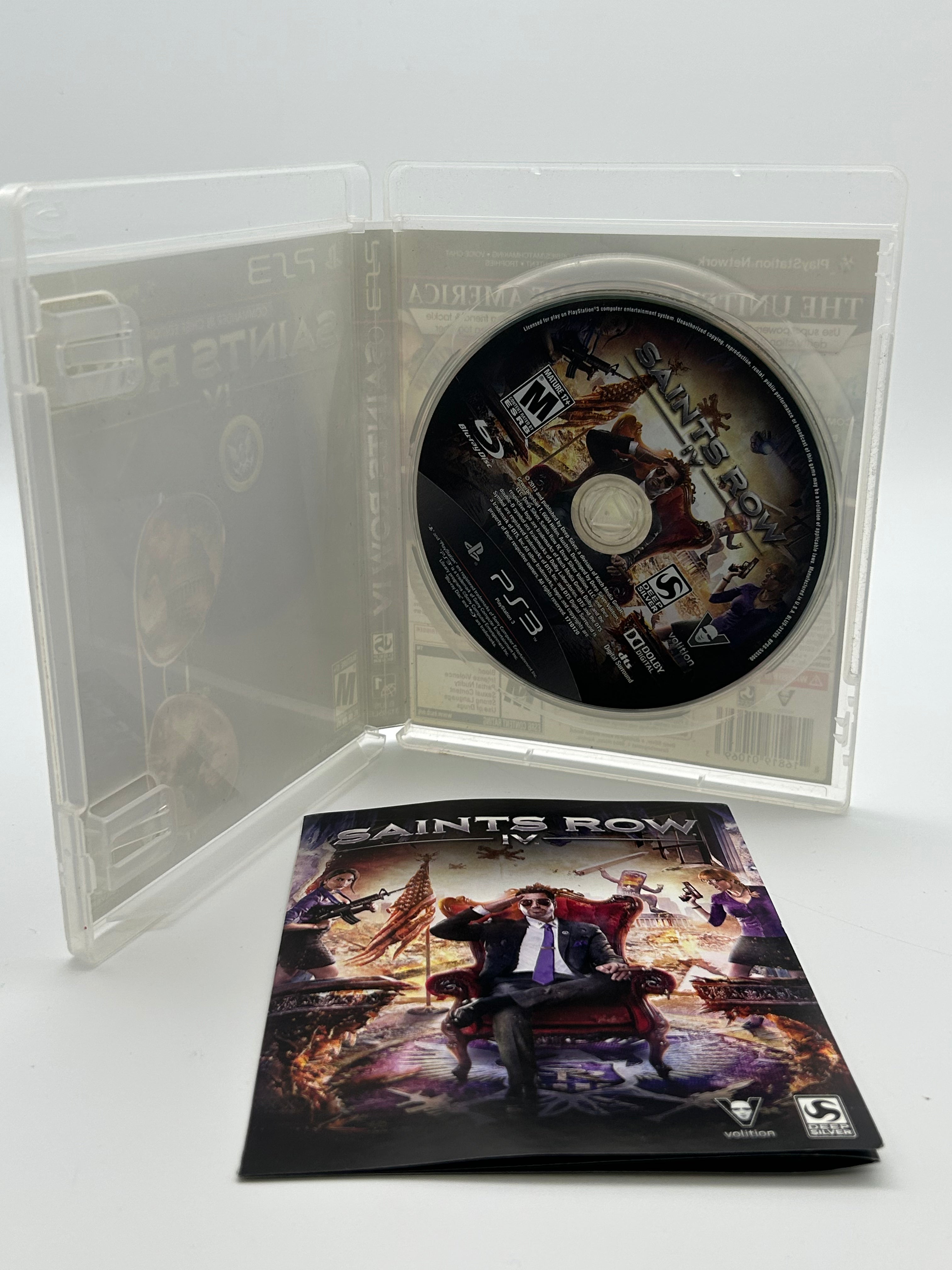 Saints Row IV Playstation 3 PS3 With Manual and Case - Used