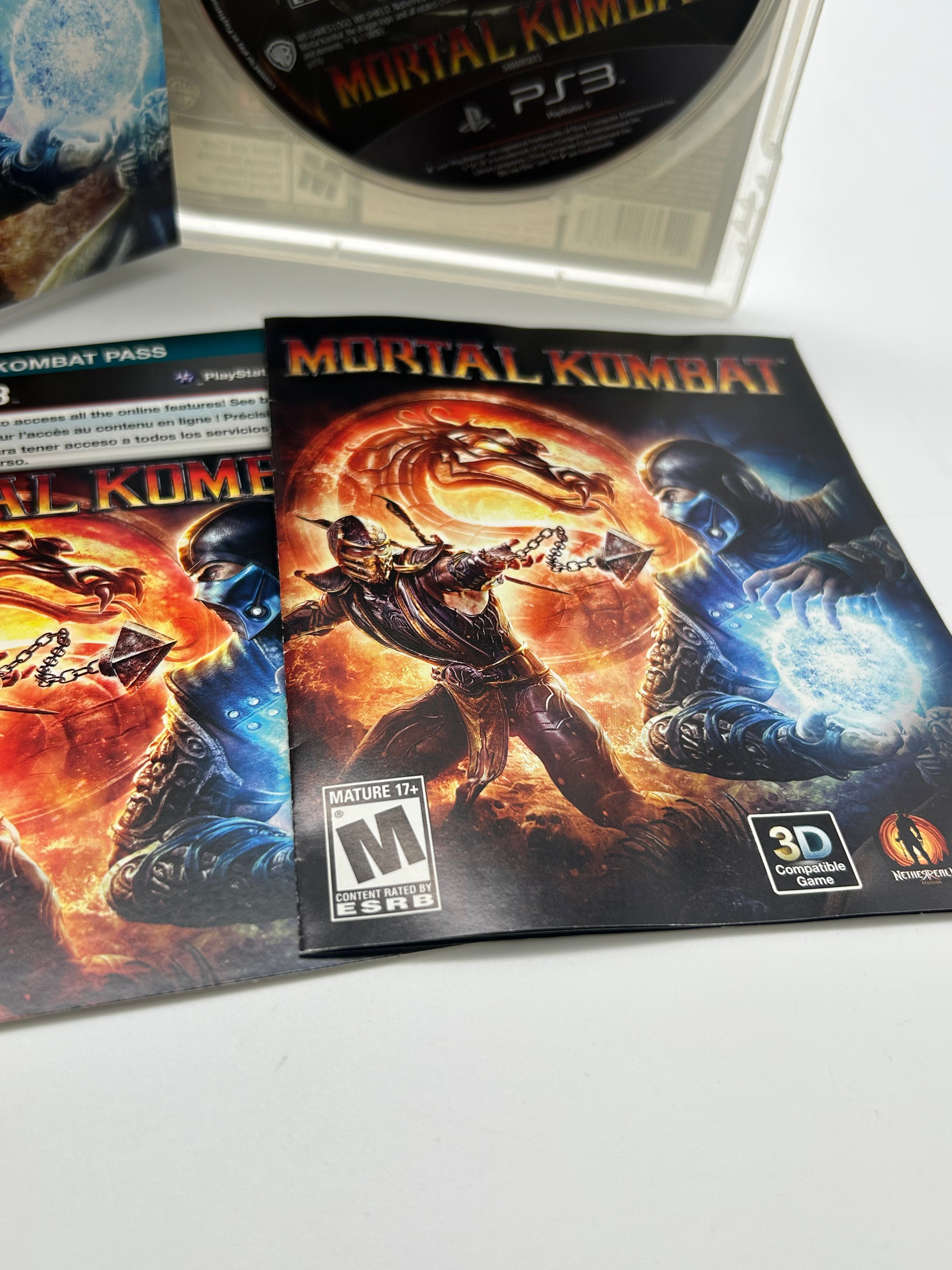 Mortal Kombat Playstation 3 PS3 - Used