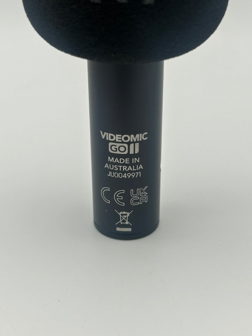 Rode VideoMic Go II Microphone Black Used - B with Foam Attachment, Audio Cable & Red Adjustable Clip