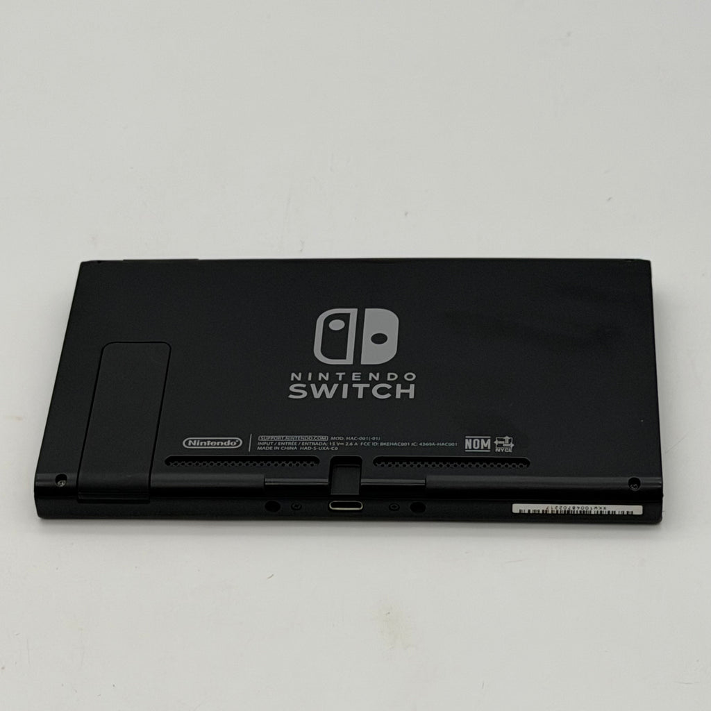 Nintendo Switch 2019 HAC-001-01 Black 64GB Console Bundled - One Joy-Con Controller, Dock, Joy Con Holder