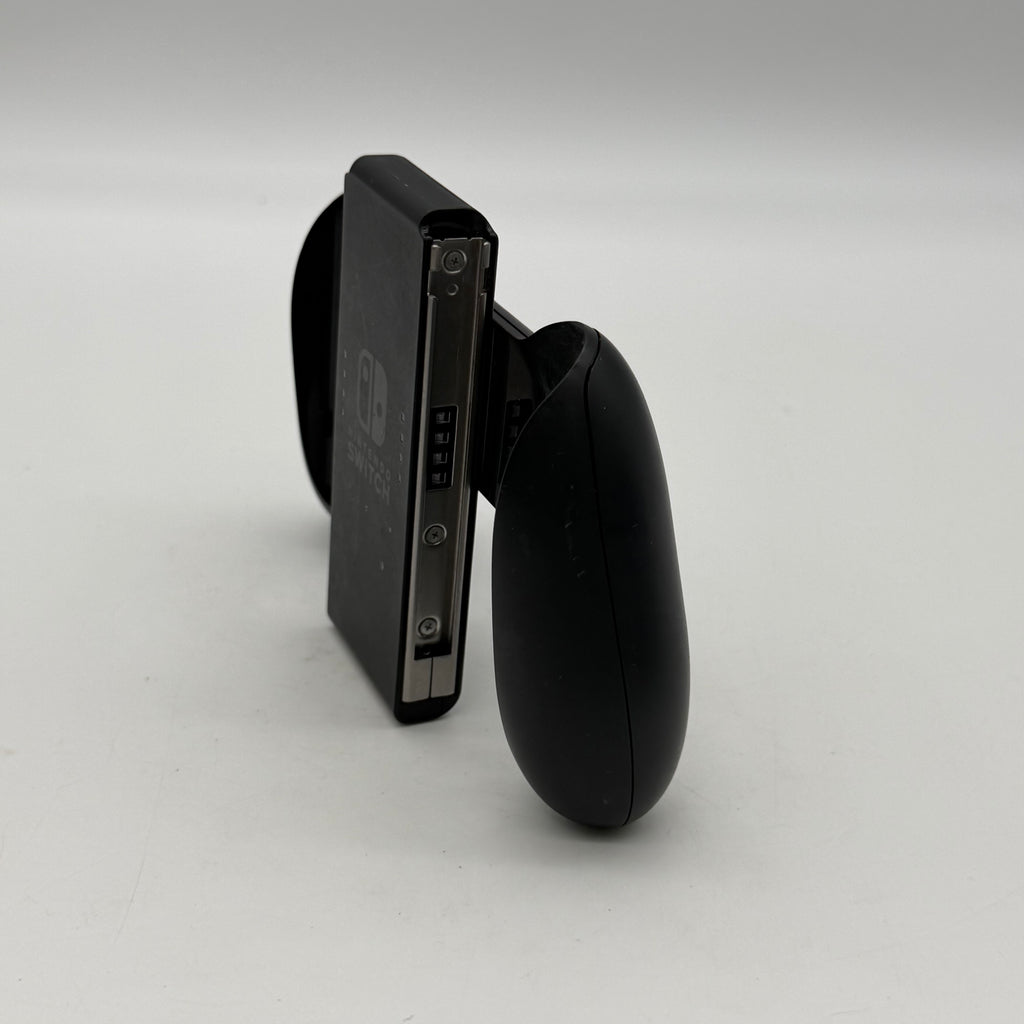 Nintendo Switch 2019 HAC-001-01 Black 64GB Console Bundled - One Joy-Con Controller, Dock, Joy Con Holder