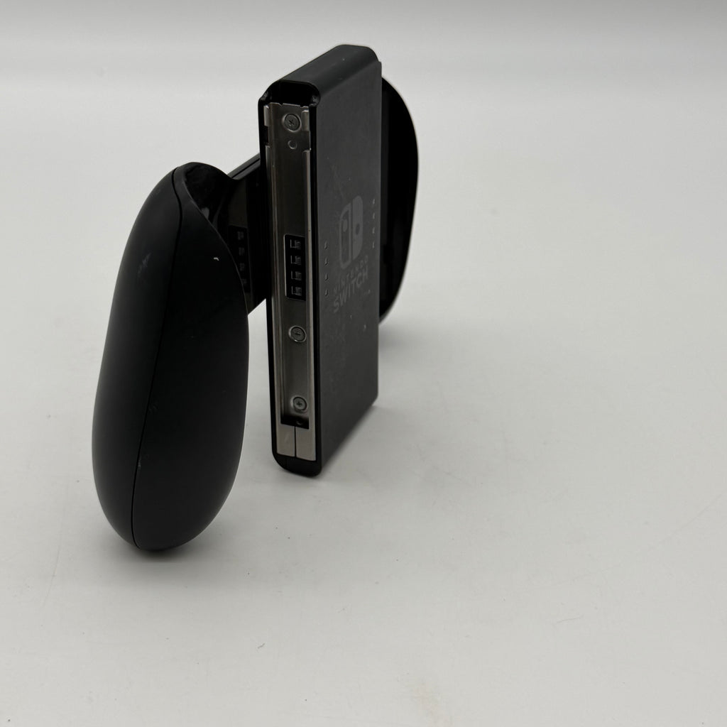 Nintendo Switch 2019 HAC-001-01 Black 64GB Console Bundled - One Joy-Con Controller, Dock, Joy Con Holder