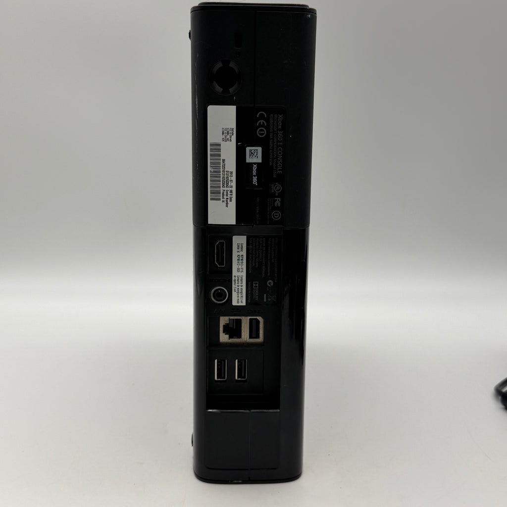 Microsoft Xbox 360 E (1538) 2013 Console Bundle 120GB Black with Kinect 360 & 4 Games