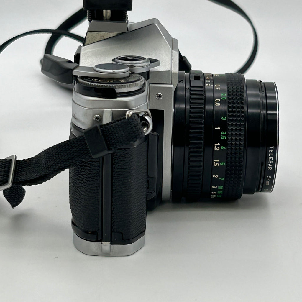 Canon AE-1 35mm SLR Film Camera with Canon 50mm f/1.8 FD Lens  - Untested Parts Only