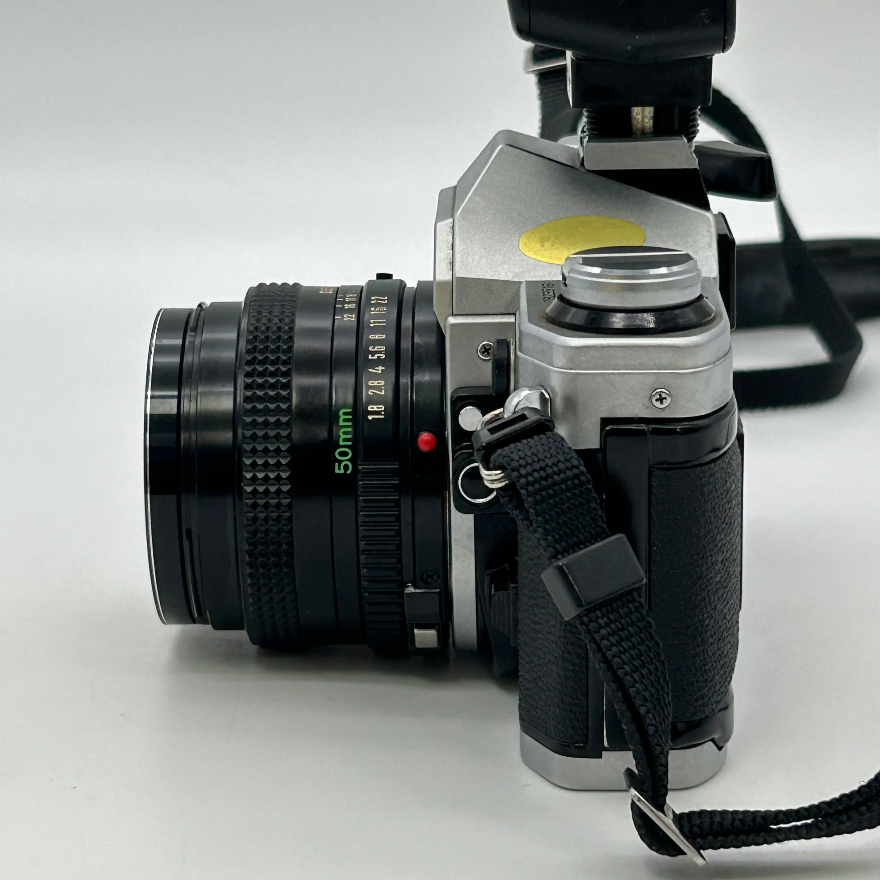Canon AE-1 35mm SLR Film Camera with Canon 50mm f/1.8 FD Lens  - Untested Parts Only