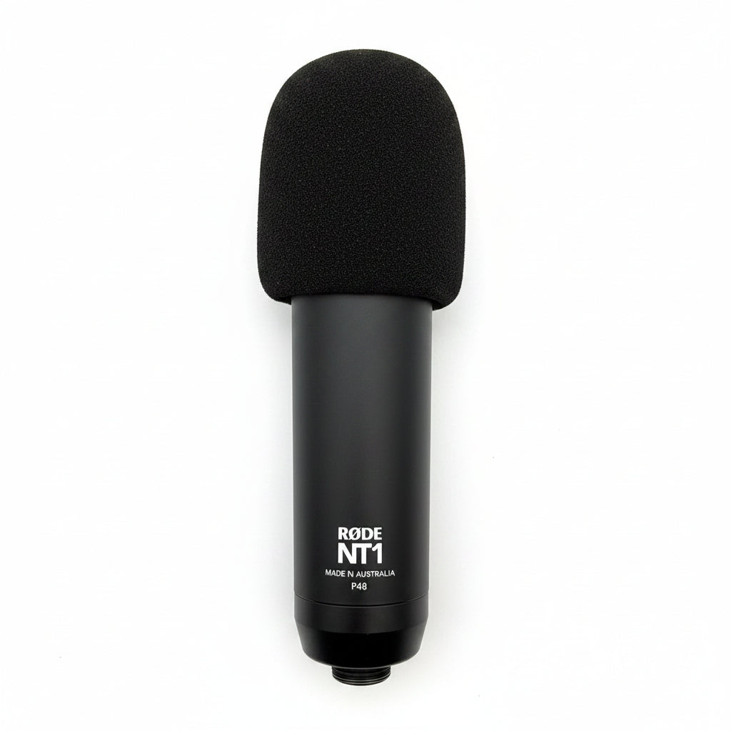 Rode NT1 Condenser Studio Microphone P48 Black - Untested