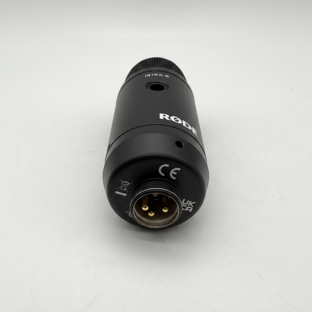 Rode NT1 Condenser Studio Microphone P48 Black - Untested