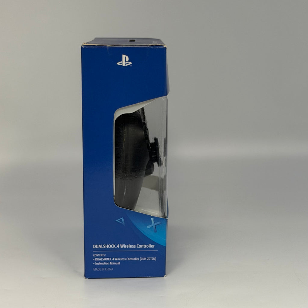 Official Sony PS4 DualShock 4 Wireless Controller Jet Black Used In Box