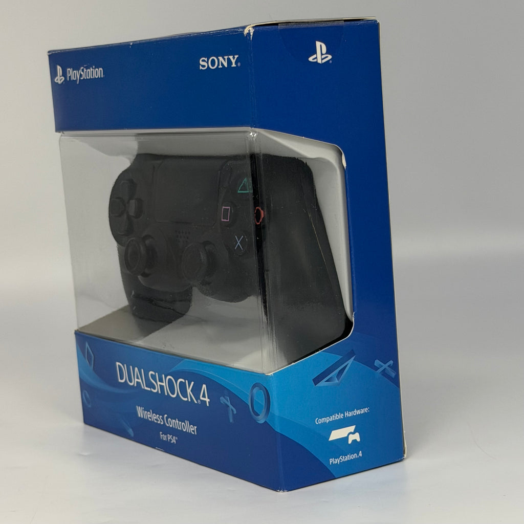 Official Sony PS4 DualShock 4 Wireless Controller Jet Black Used In Box