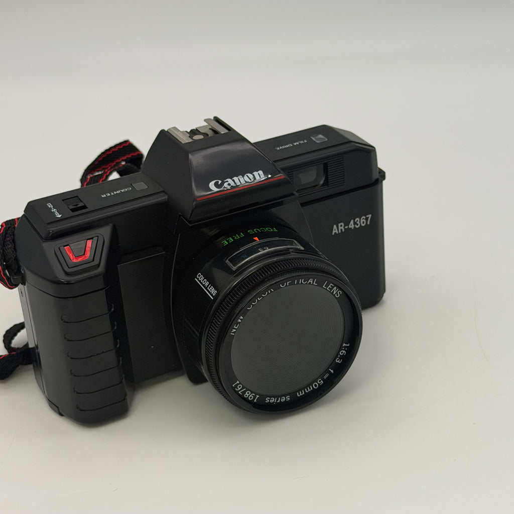 Canon AR-4367 SLR Film Camera with 1:6:3 F/50MM Lens - Untested/Parts Only