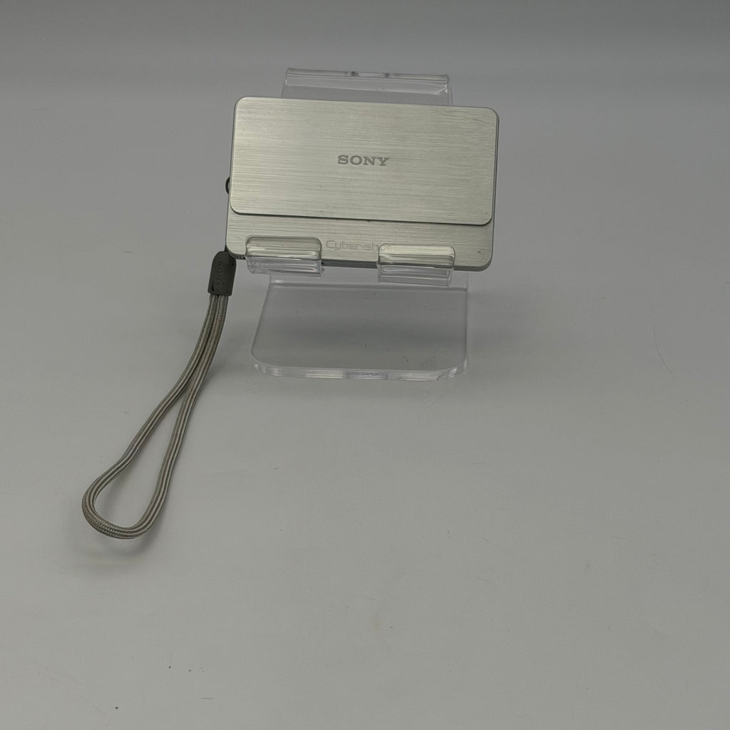 Sony DSC-T700 Cybershot 10.1MP Camera,Silver, 4x Zoom Parts (No Battery Untested)