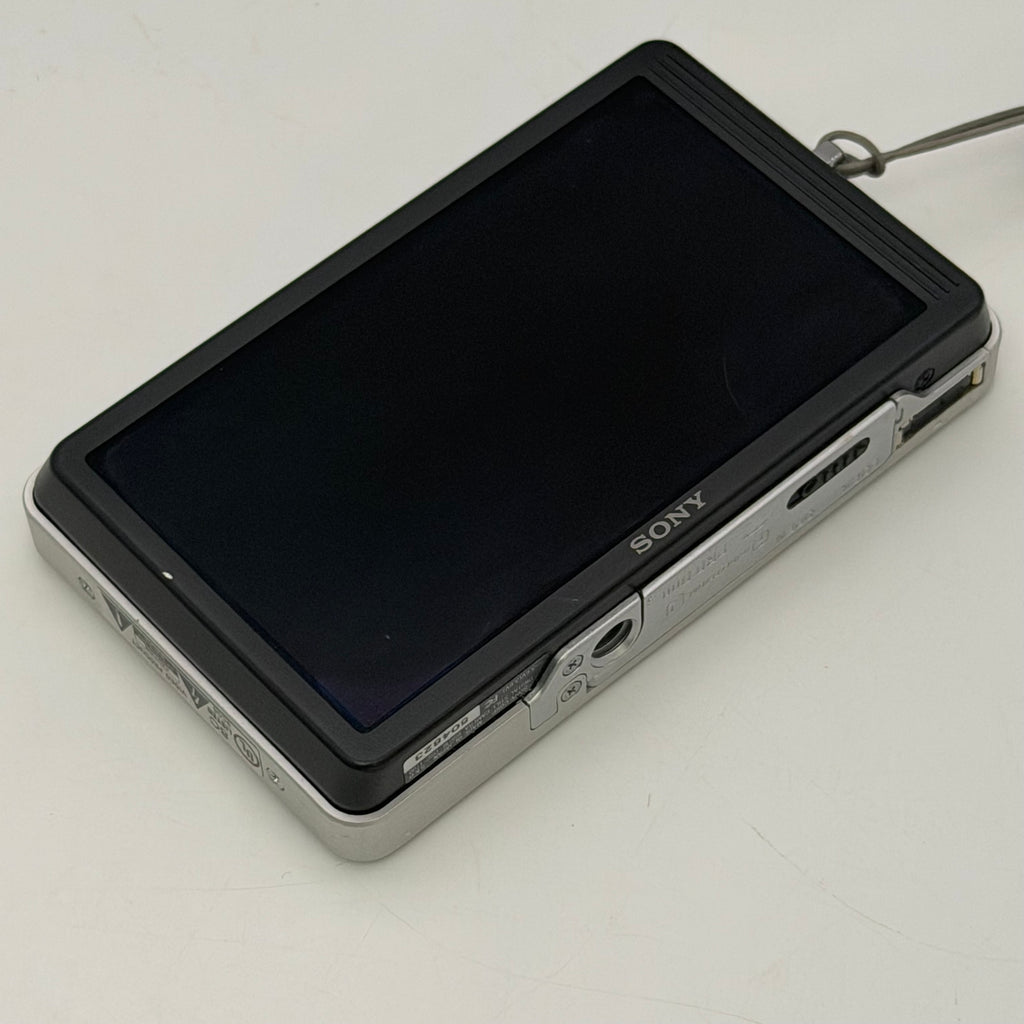 Sony DSC-T700 Cybershot 10.1MP Camera,Silver, 4x Zoom Parts (No Battery Untested)