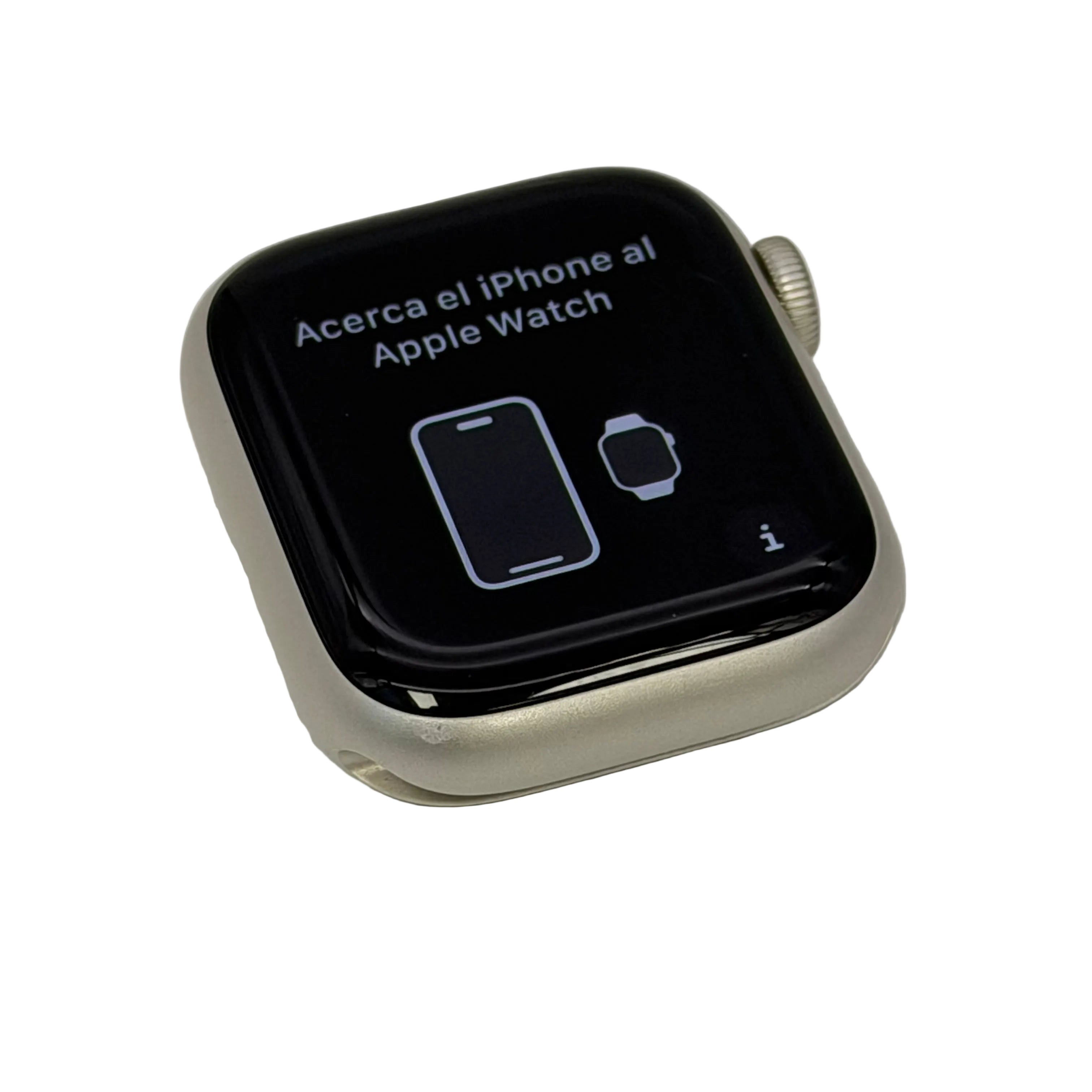 Apple Watch Series 8 41MM Starlight Aluminum A2772 GPS + Cellular Face Only