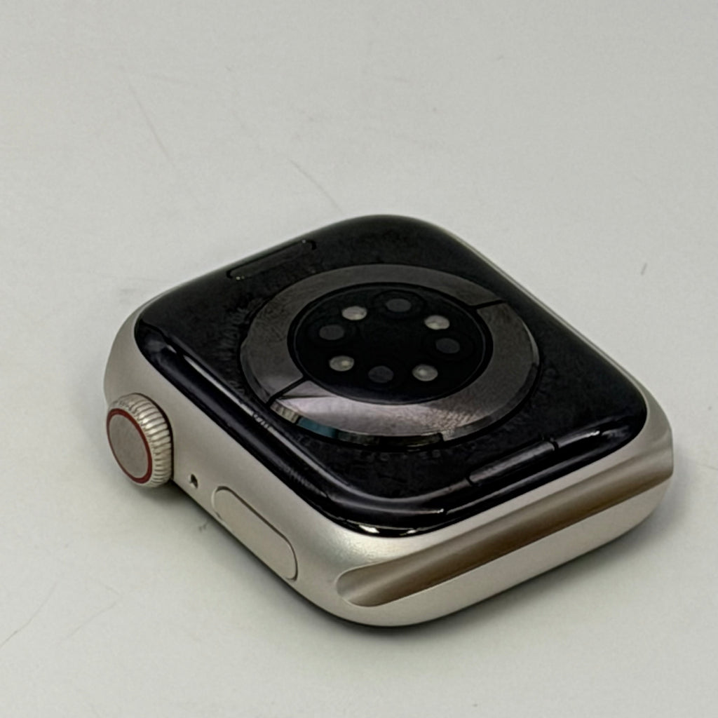 Apple Watch Series 8 41MM Starlight Aluminum A2772 GPS + Cellular Face Only